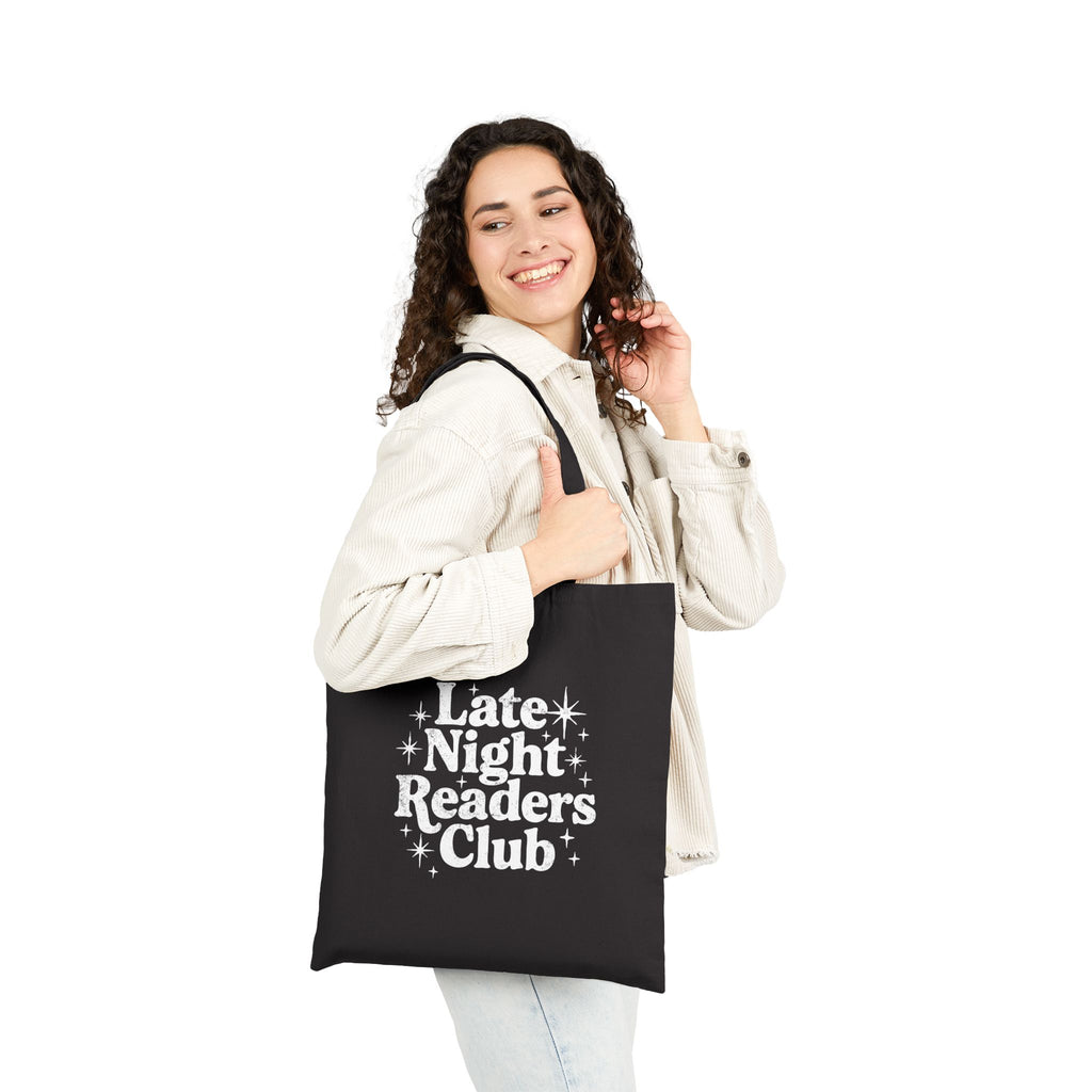 Double-Sided Print Eco-Friendly Canvas Tote Bag, Reusable Shopping Bag