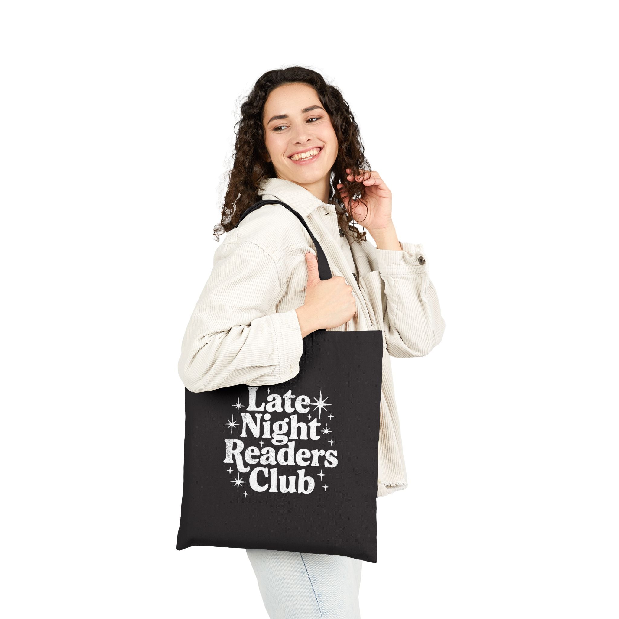 Double-Sided Print Eco-Friendly Canvas Tote Bag, Reusable Shopping Bag