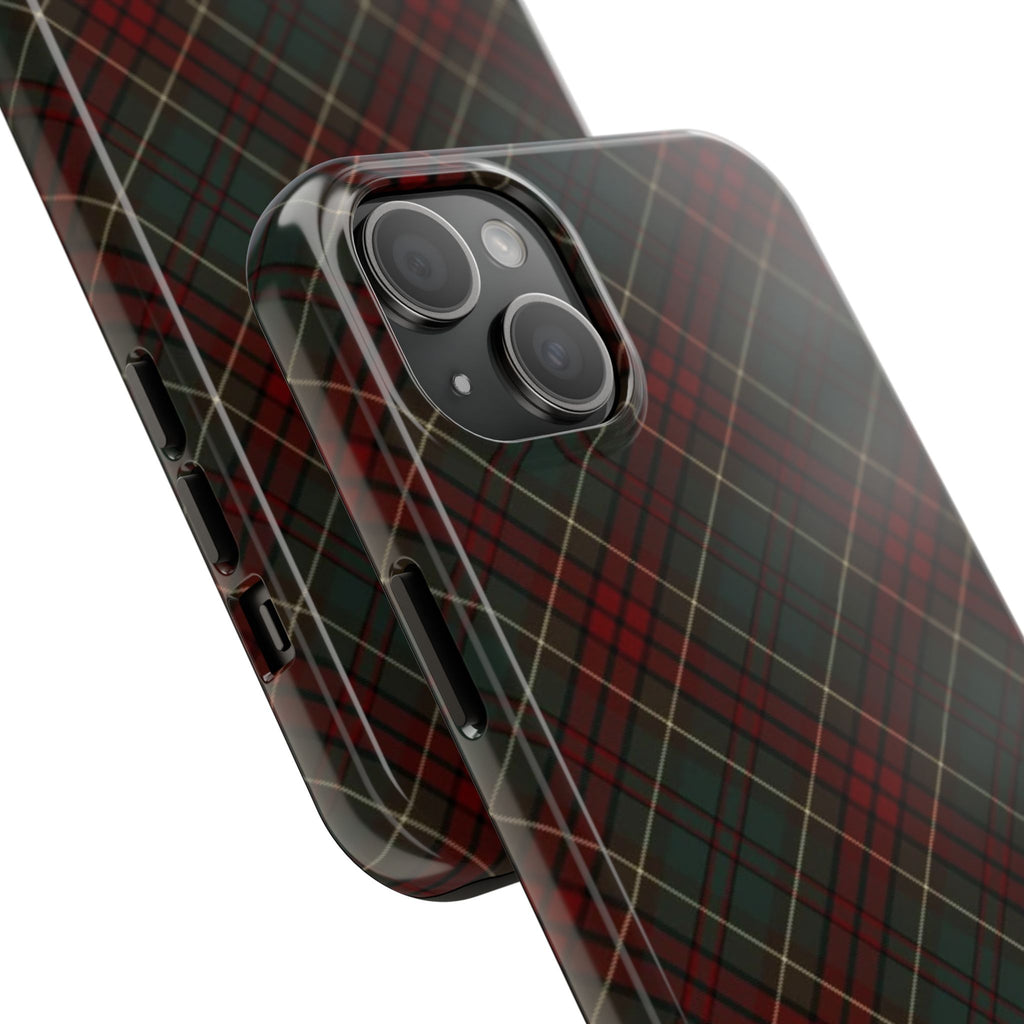 Christmas Plaid Pattern Tough Phone Case