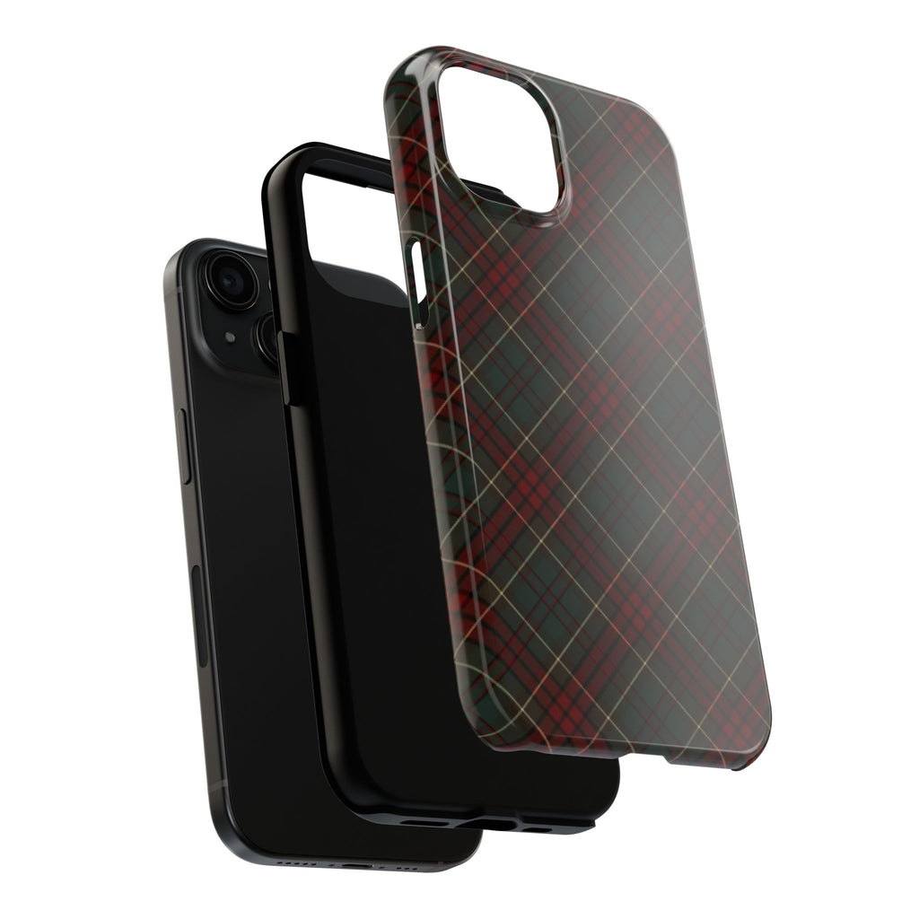 Christmas Plaid Pattern Tough Phone Case