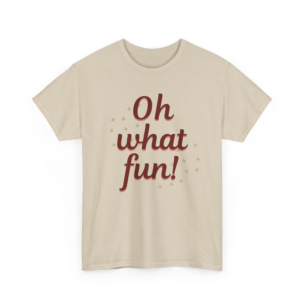 Oh What Fun Tee — Holiday Graphic Christmas T-Shirt