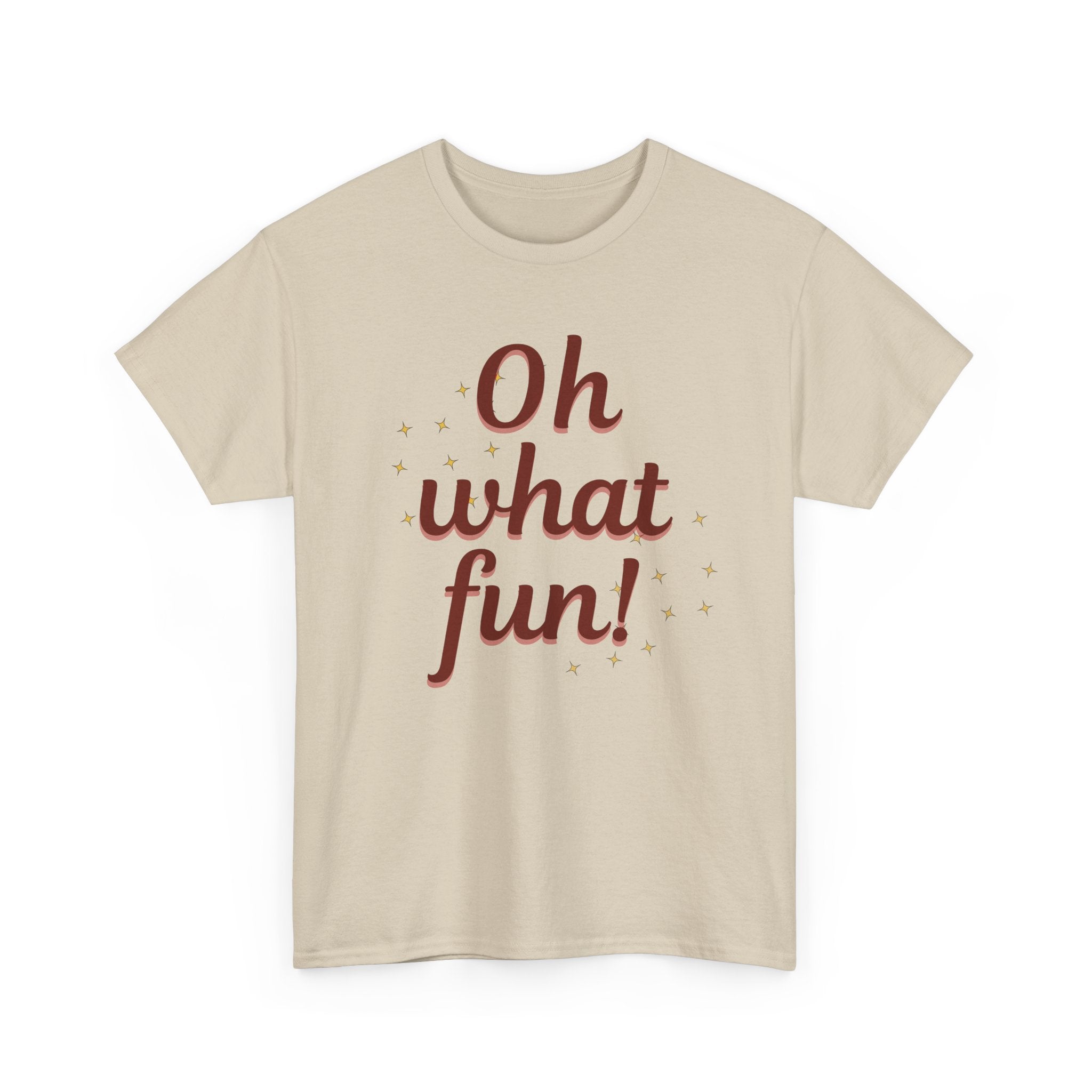 Oh What Fun Tee — Holiday Graphic Christmas T-Shirt