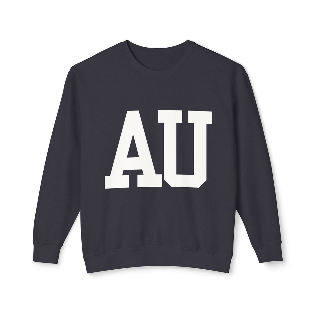 Unisex Lightweight Crewneck Sweatshirt - Cozy Fall Fashion, Perfect for Casual Outings, Gifts for Students, AU College Apparel, [...]