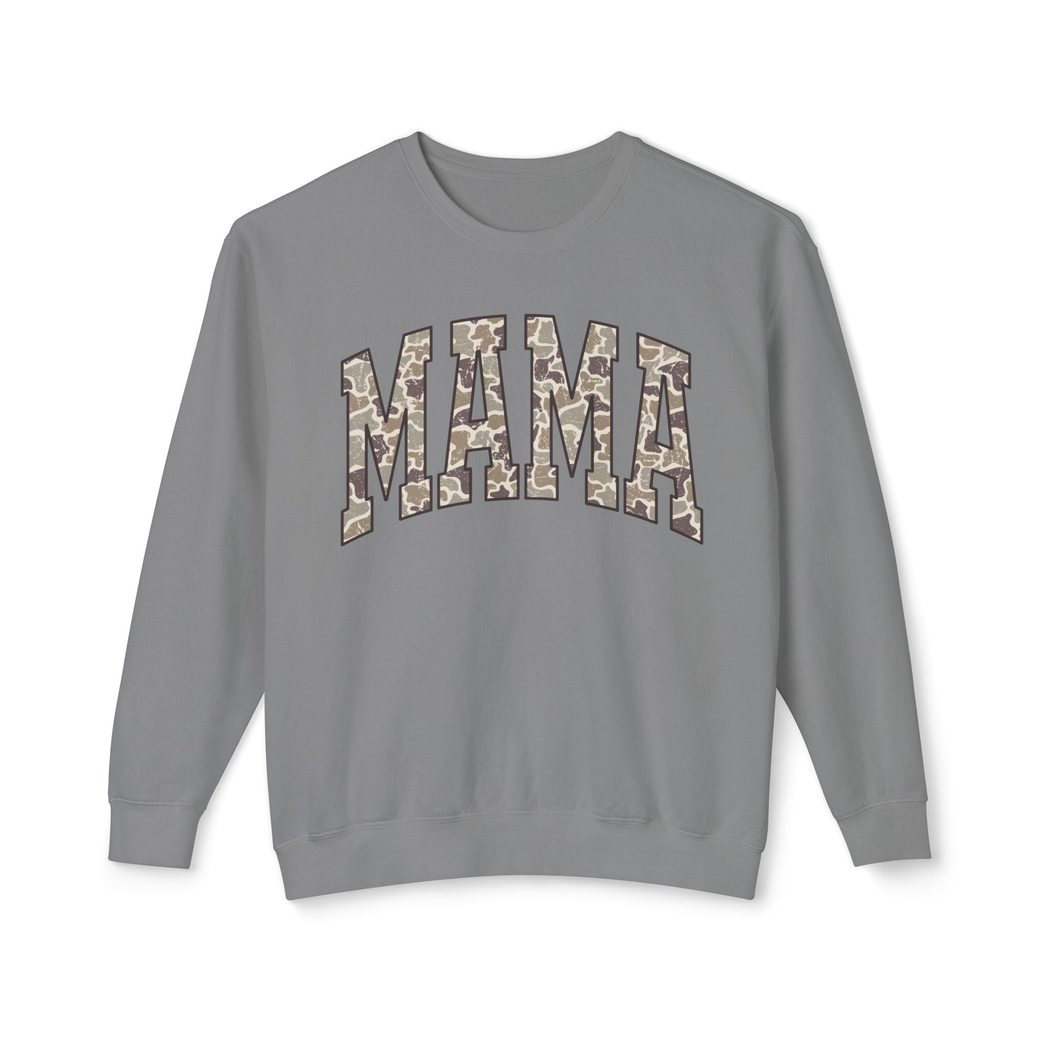 Stylish Mama Sweatshirt for Moms, Casual Gift for Mother's Day, Lightweight Crewneck Pullover, Cozy Everyday Wear, Trendy Fashion