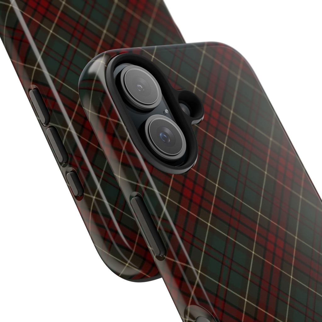 Christmas Plaid Pattern Tough Phone Case