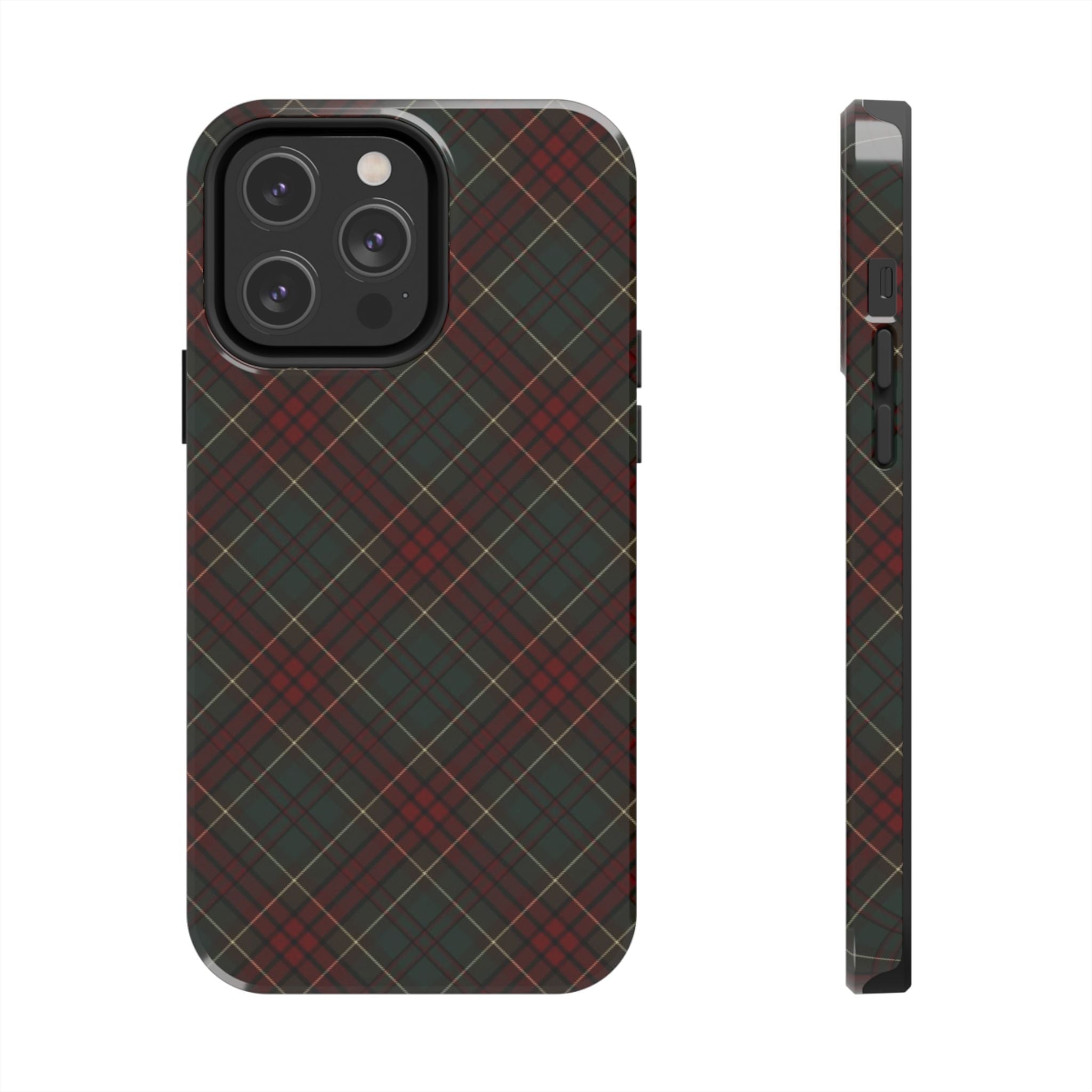 Christmas Plaid Pattern Tough Phone Case