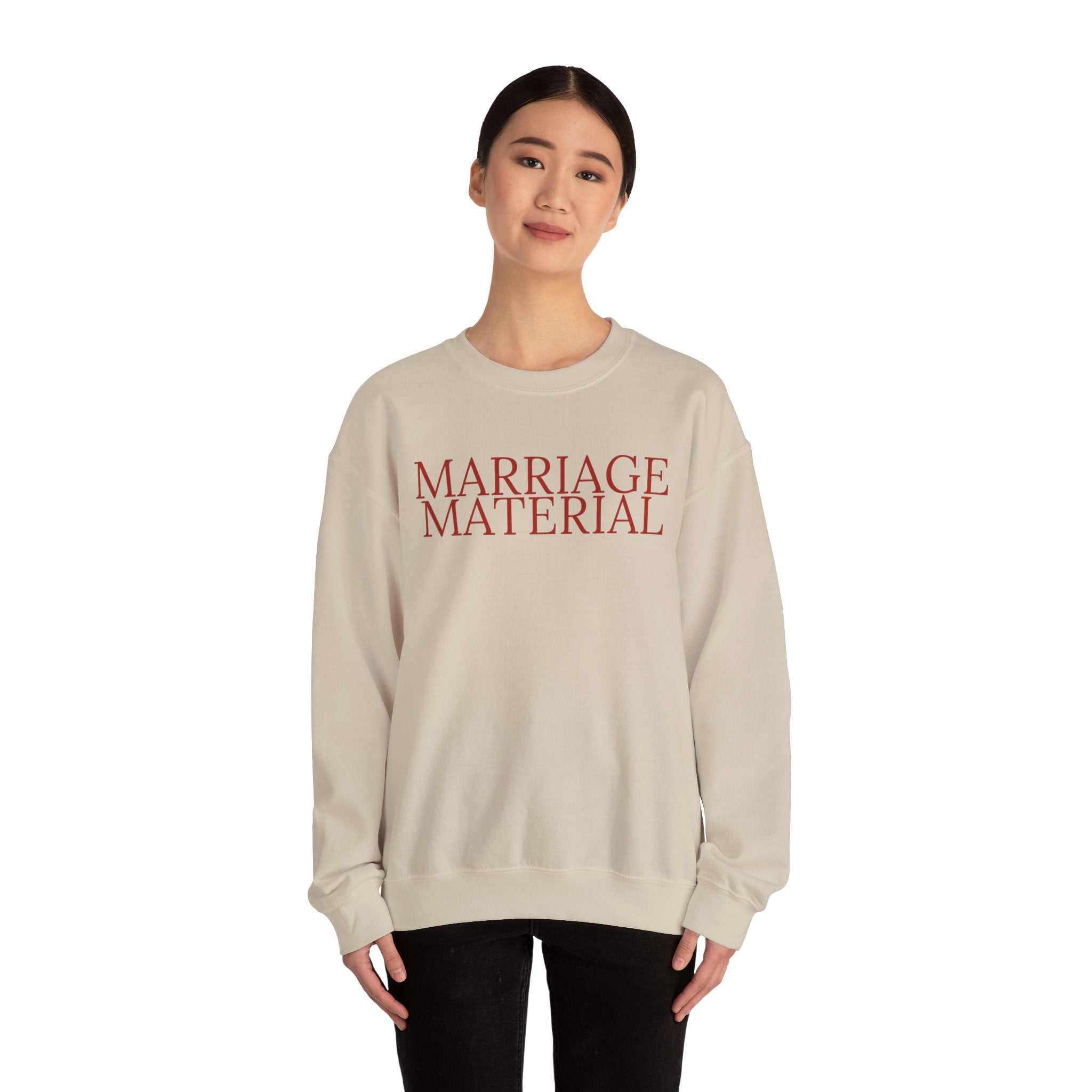 Marriage Material Crewneck Sweatshirt