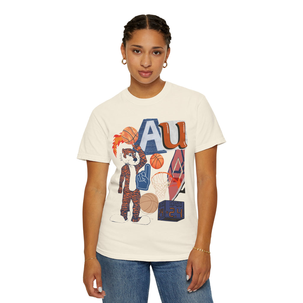 Vintage-Inspired Basketball T-Shirt for Sports Fans