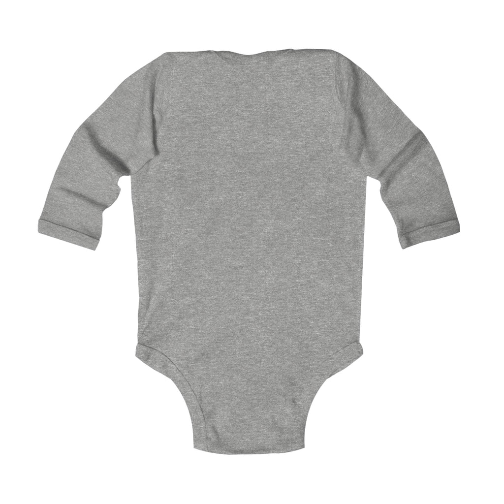 Basketball Fan Infant Bodysuit - Cute Long Sleeve Baby Outfit for Little Sports Lovers