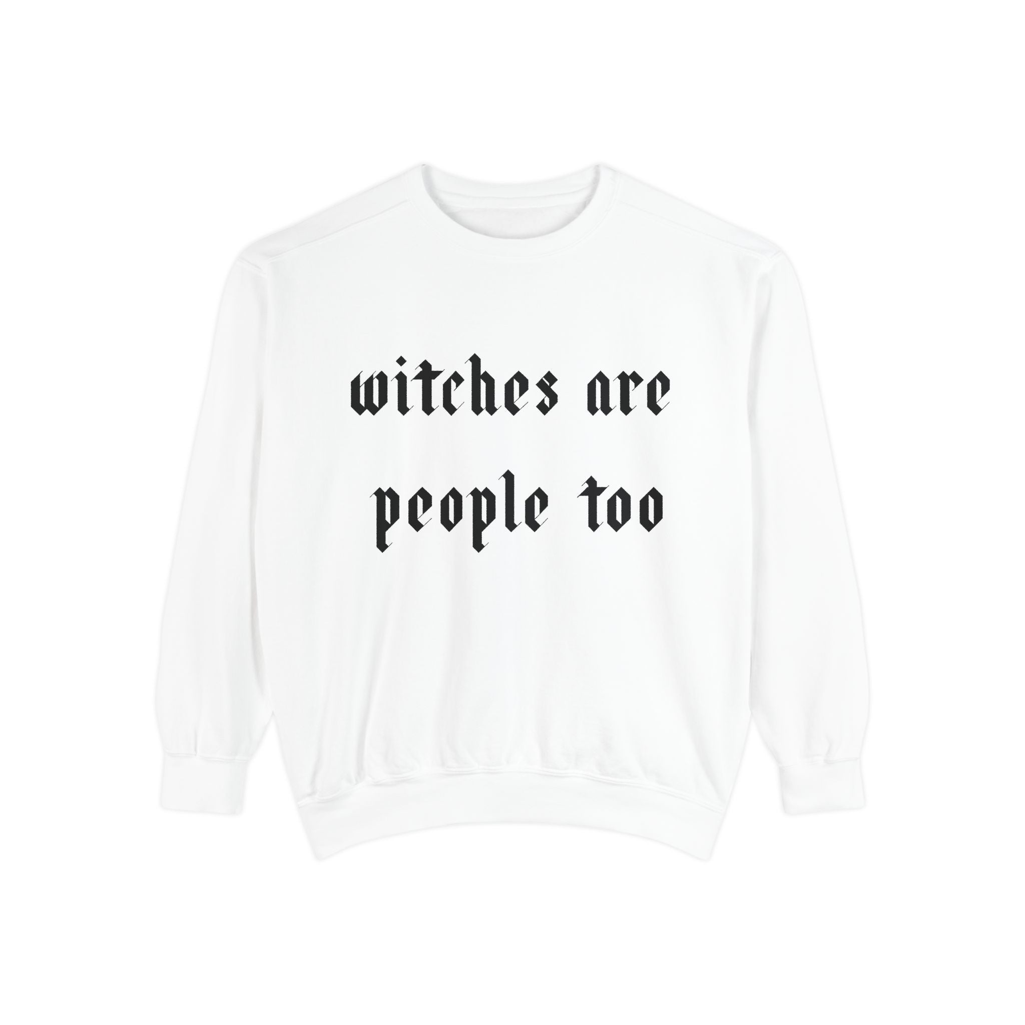 Halloween Witchy Garment-Dyed Sweatshirt