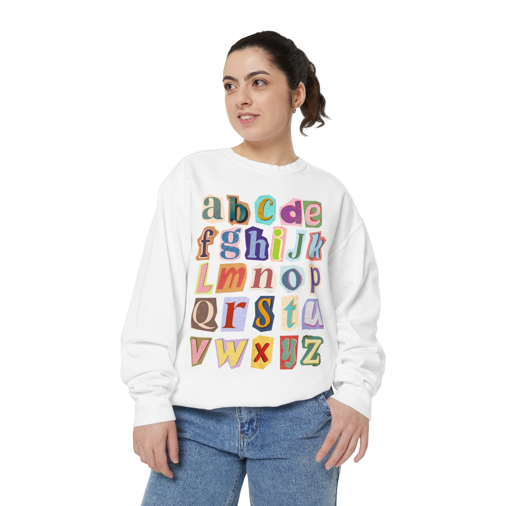 Alphabet Teacher Sweatshirt