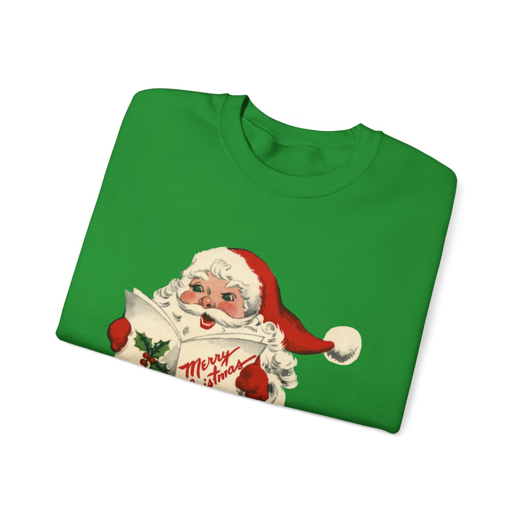 Vintage Santa Christmas Sweatshirt