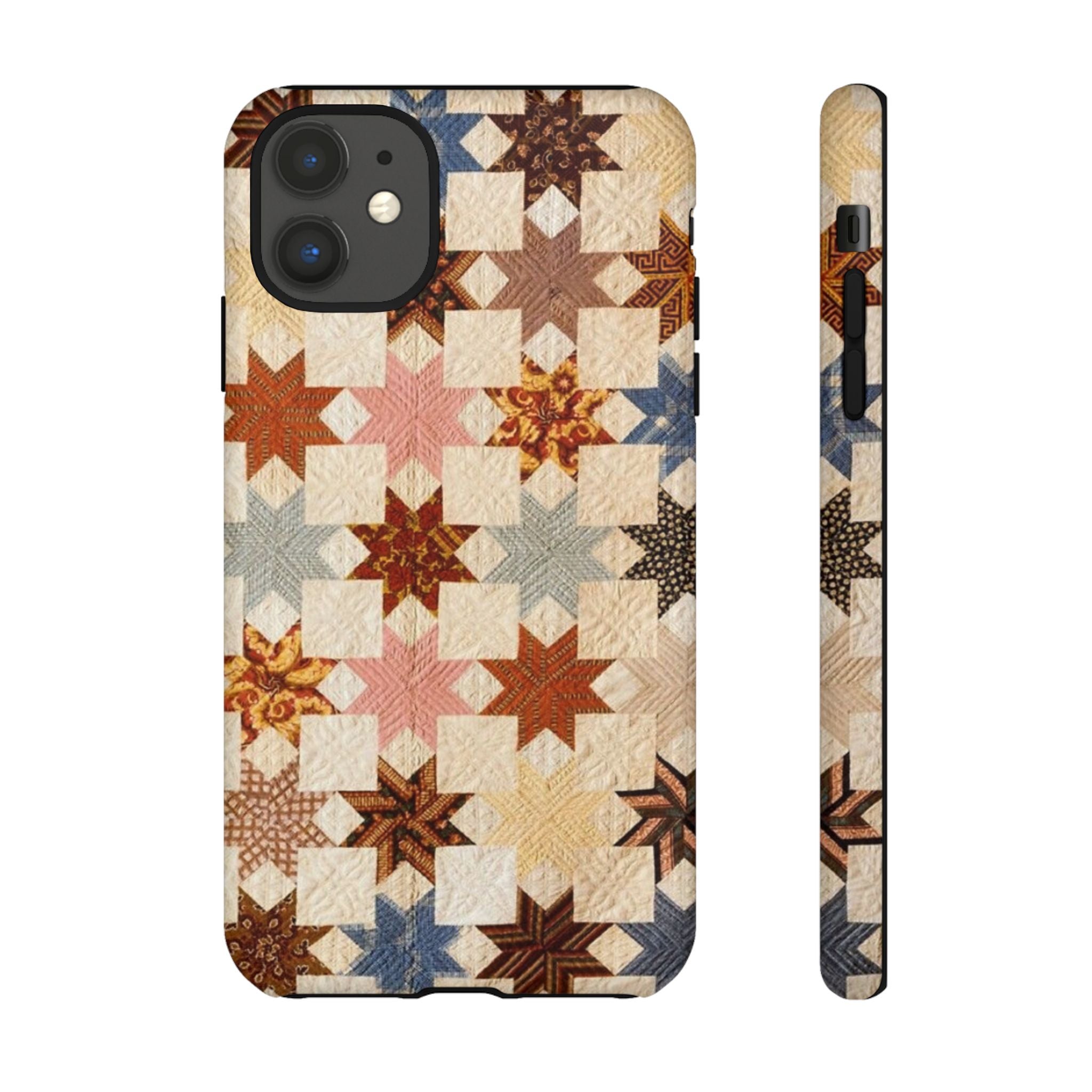Quilted Star Dual Layer Phone Case