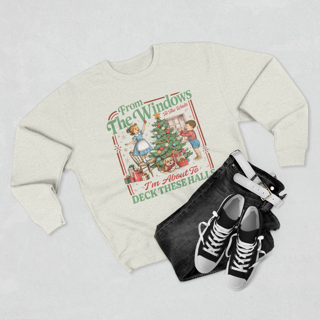 Vintage Christmas Sweatshirt - Holiday Crewneck