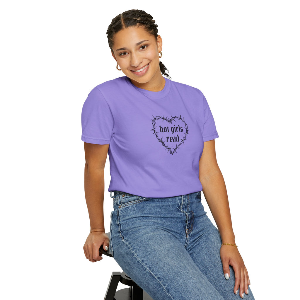 Hot Girls Read Comfort Color Tee