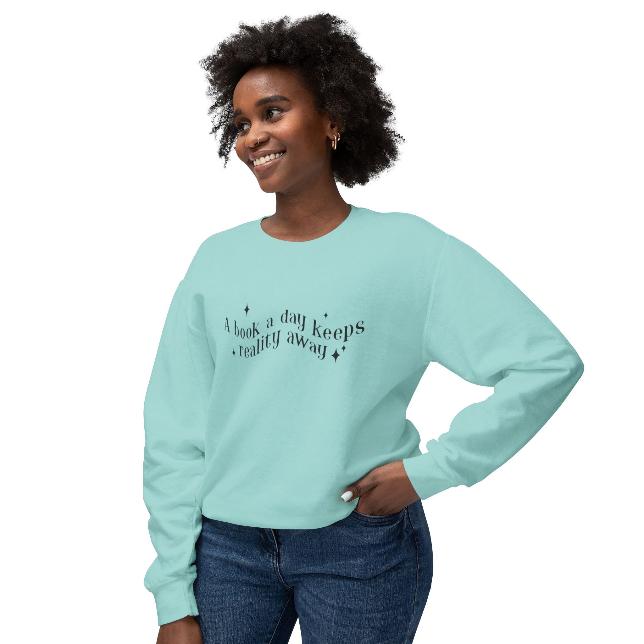 Book Lover's Lightweight Sweatshirt