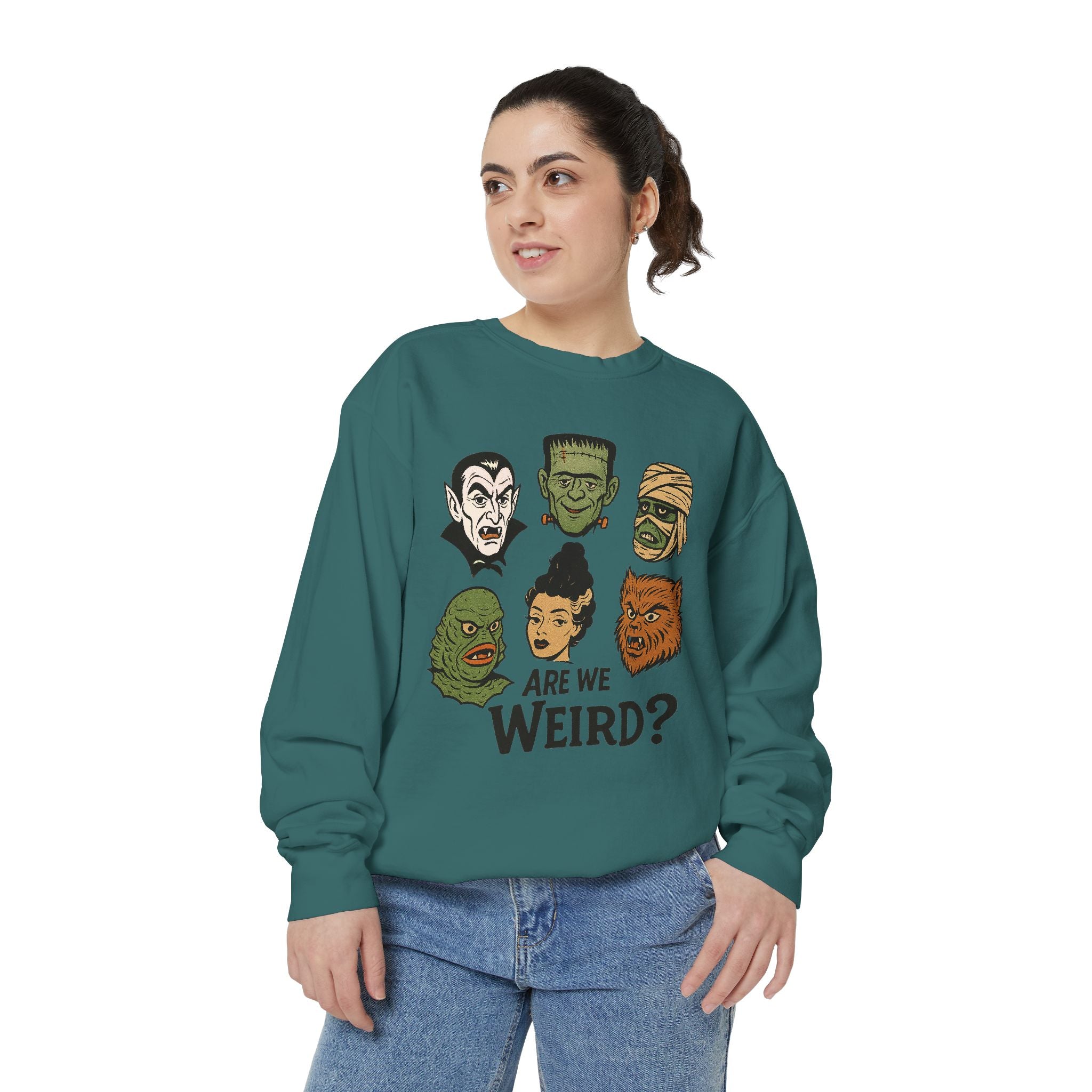 Weirdo Halloween Crewneck Pullover
