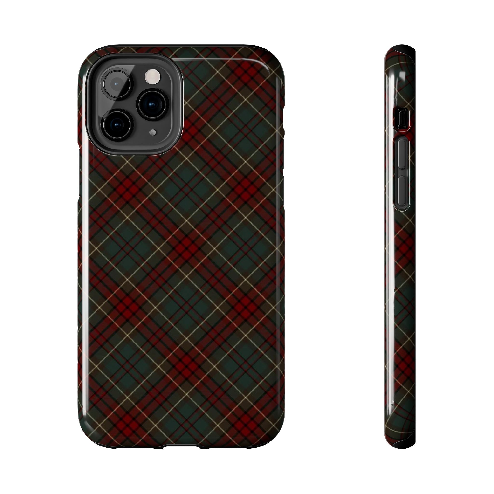 Christmas Plaid Pattern Tough Phone Case