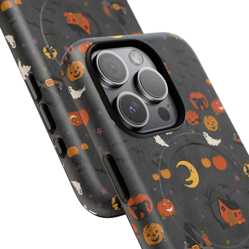 Halloween Cat Phone Case - Tough Magnetic Case