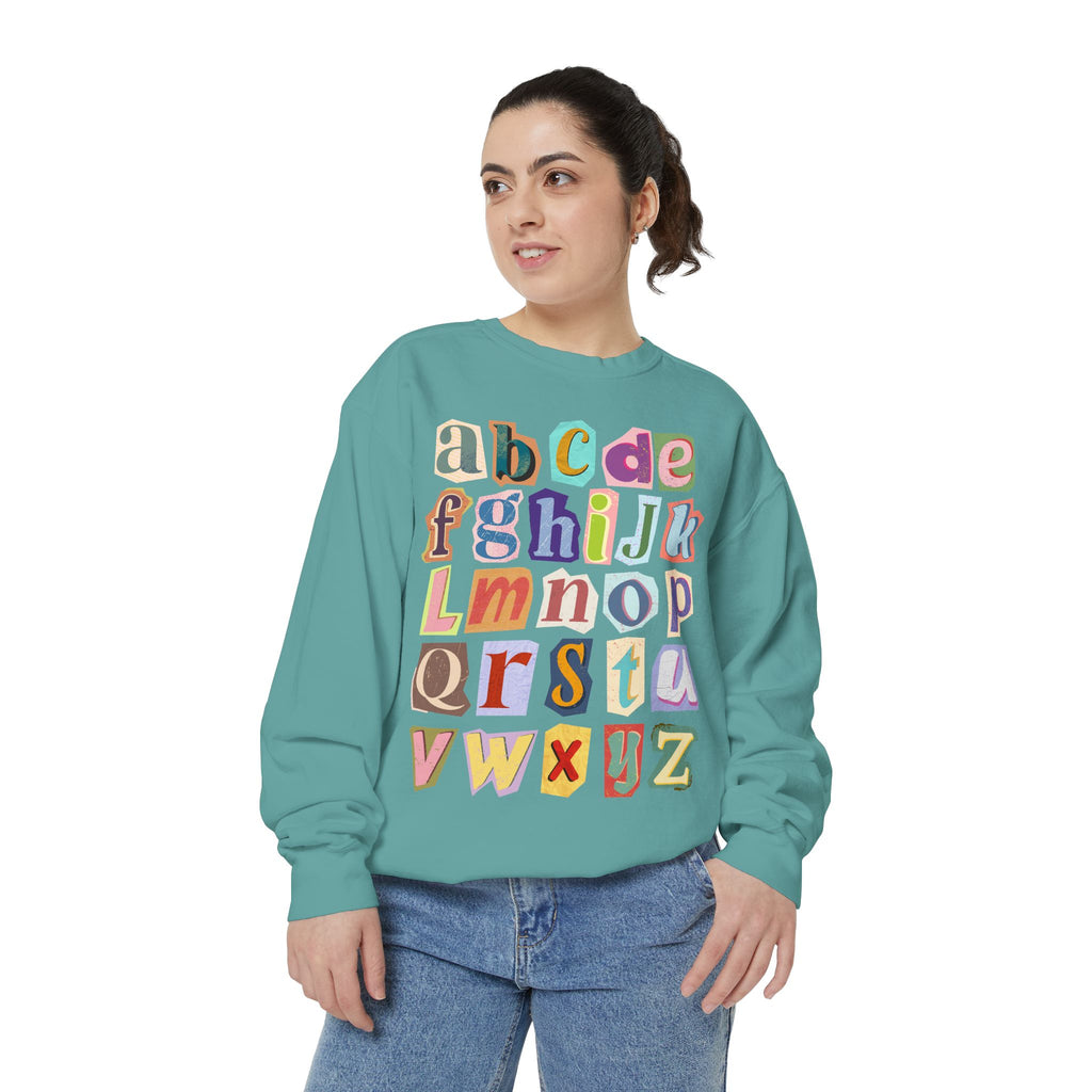 Alphabet Teacher Sweatshirt