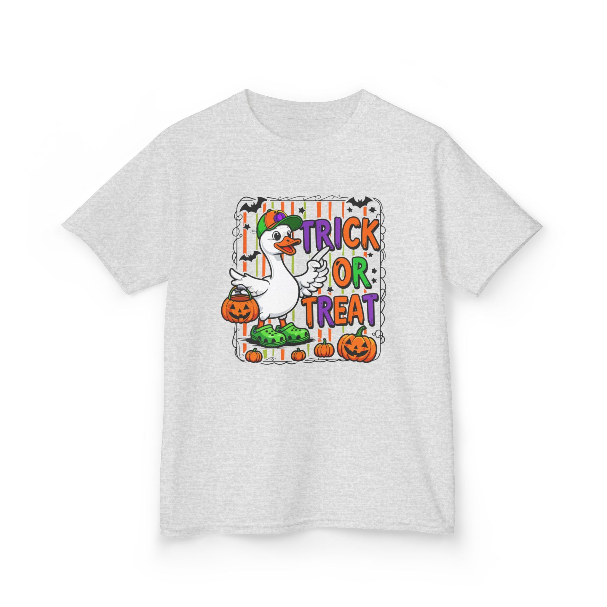 Boys Halloween Trick or Treat Goose Tee