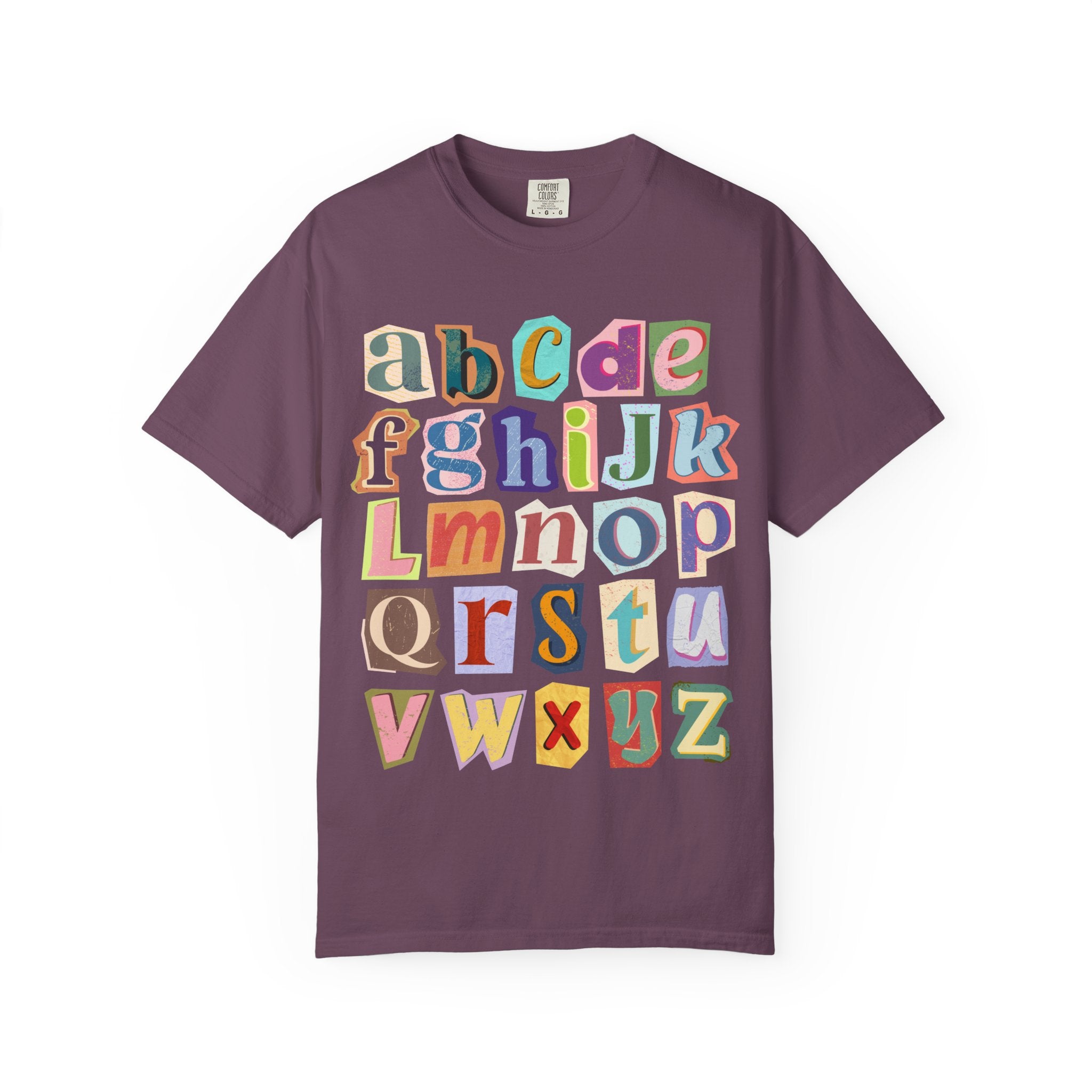 Colorful Alphabet T-Shirt