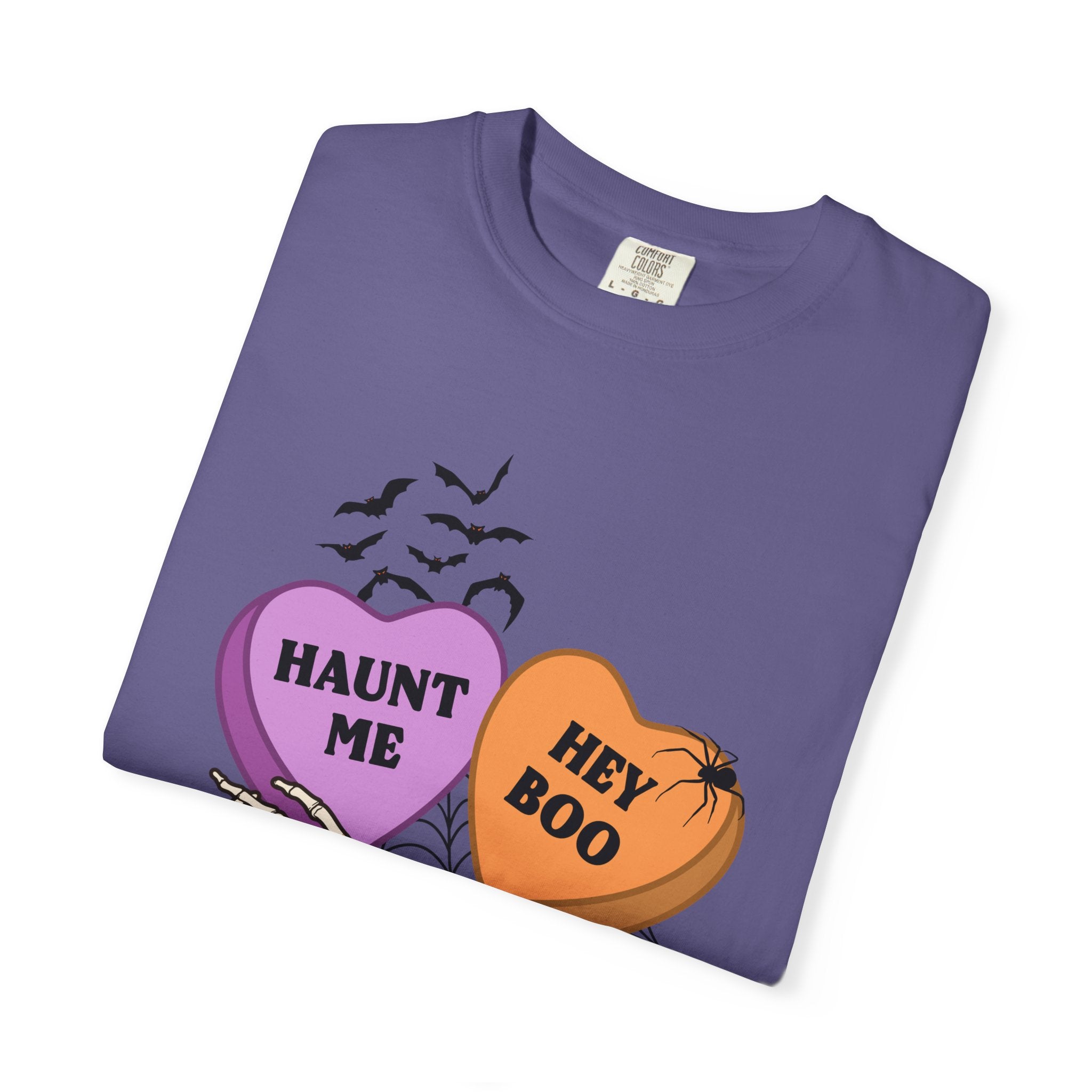 Comfort Color Halloween Candy Heart T-Shirt