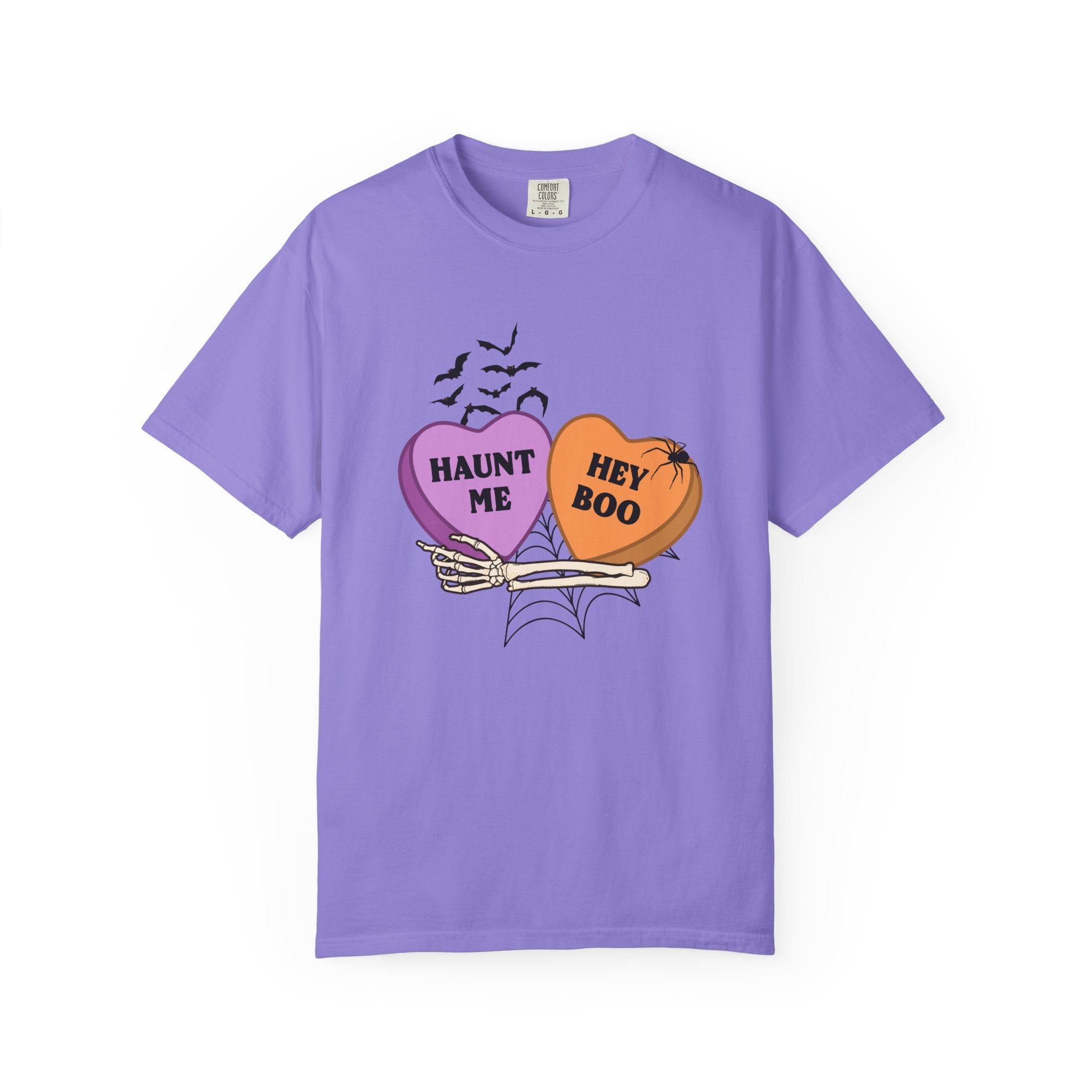 Comfort Color Halloween Candy Heart T-Shirt