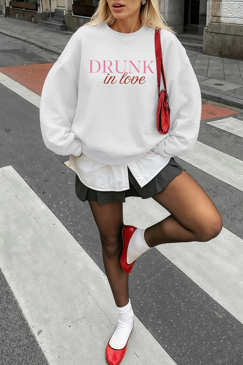Drunk in Love Crewneck Sweatshirt - Bach tribe
