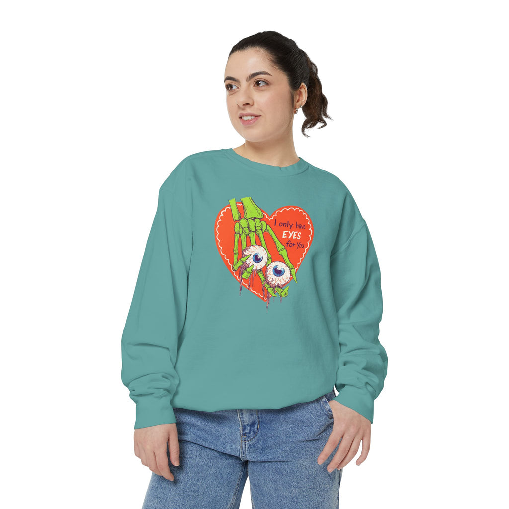 Zombie Hand Heart Sweatshirt