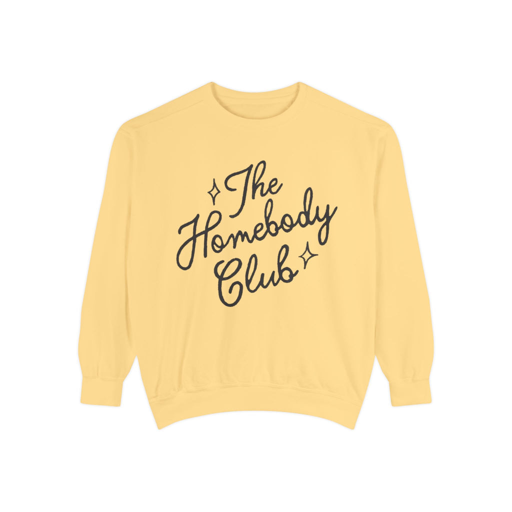 Homebody Club Garment-Dyed Sweatshirt