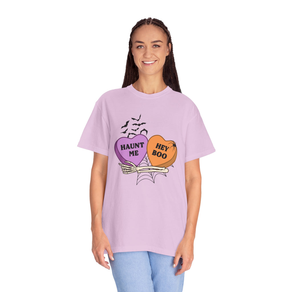 Comfort Color Halloween Candy Heart T-Shirt