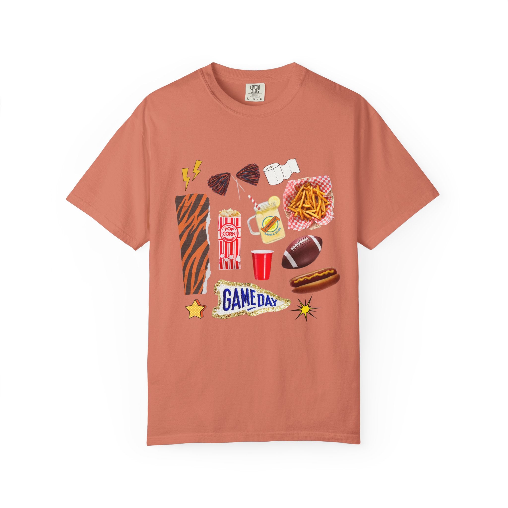 Game Day AU Charm T-shirt