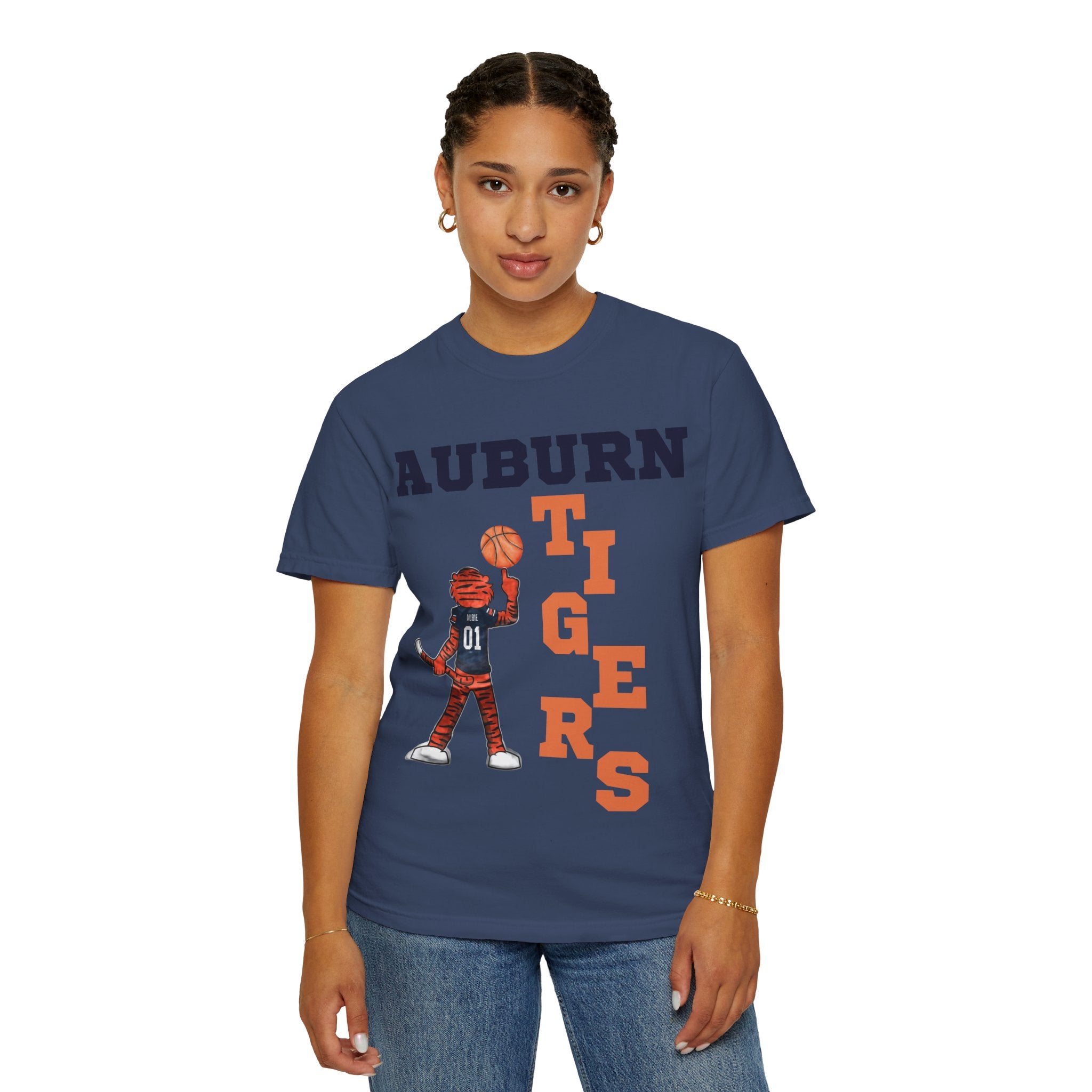 Auburn Tigers Unisex Garment-Dyed T-Shirt - Stylish Fan Apparel