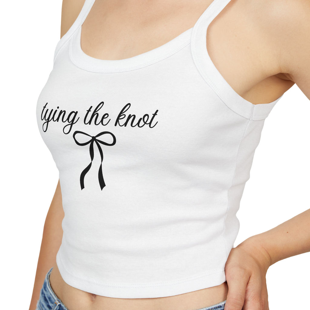 Tying the Knot Spaghetti Strap Tank Top