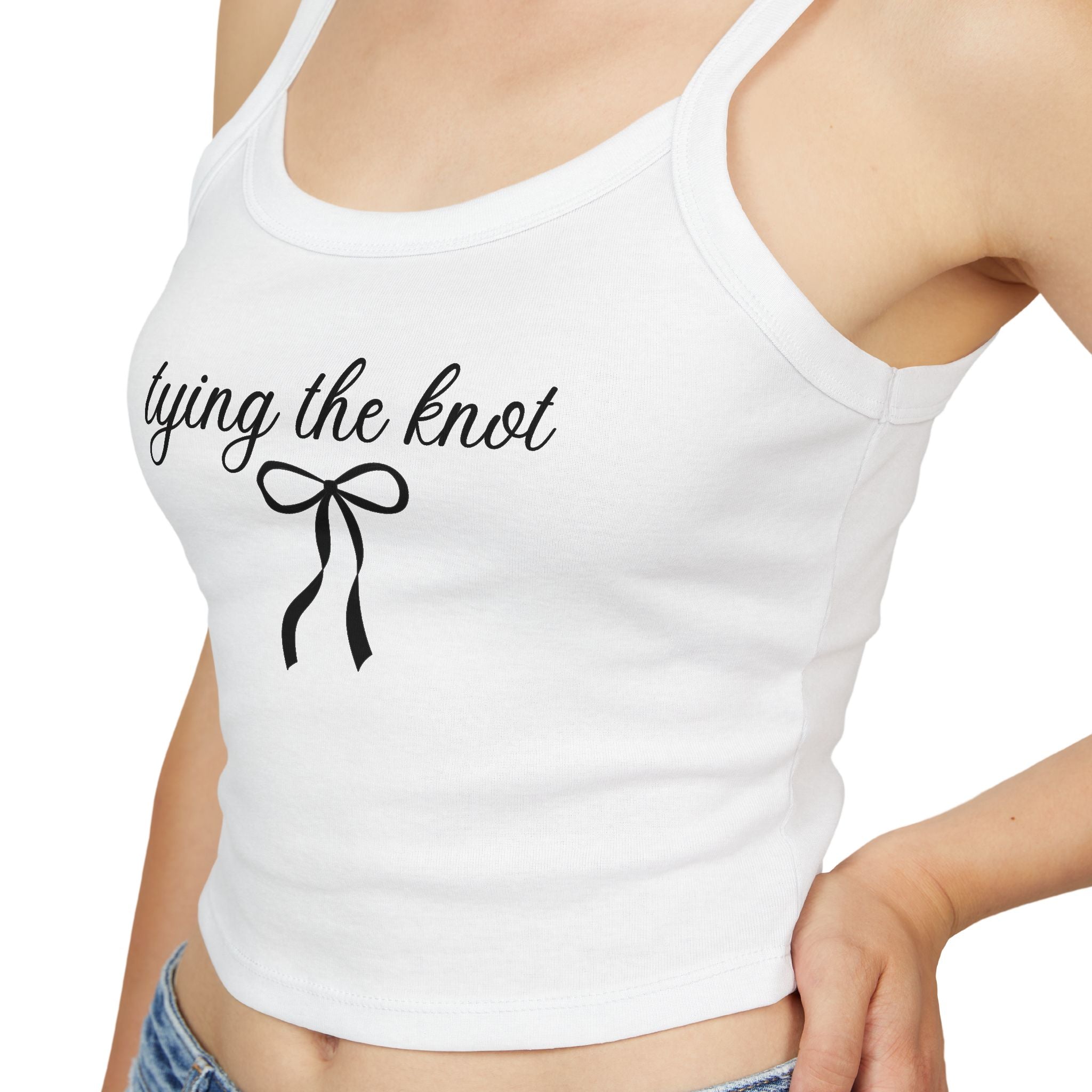 Tying the Knot Spaghetti Strap Tank Top