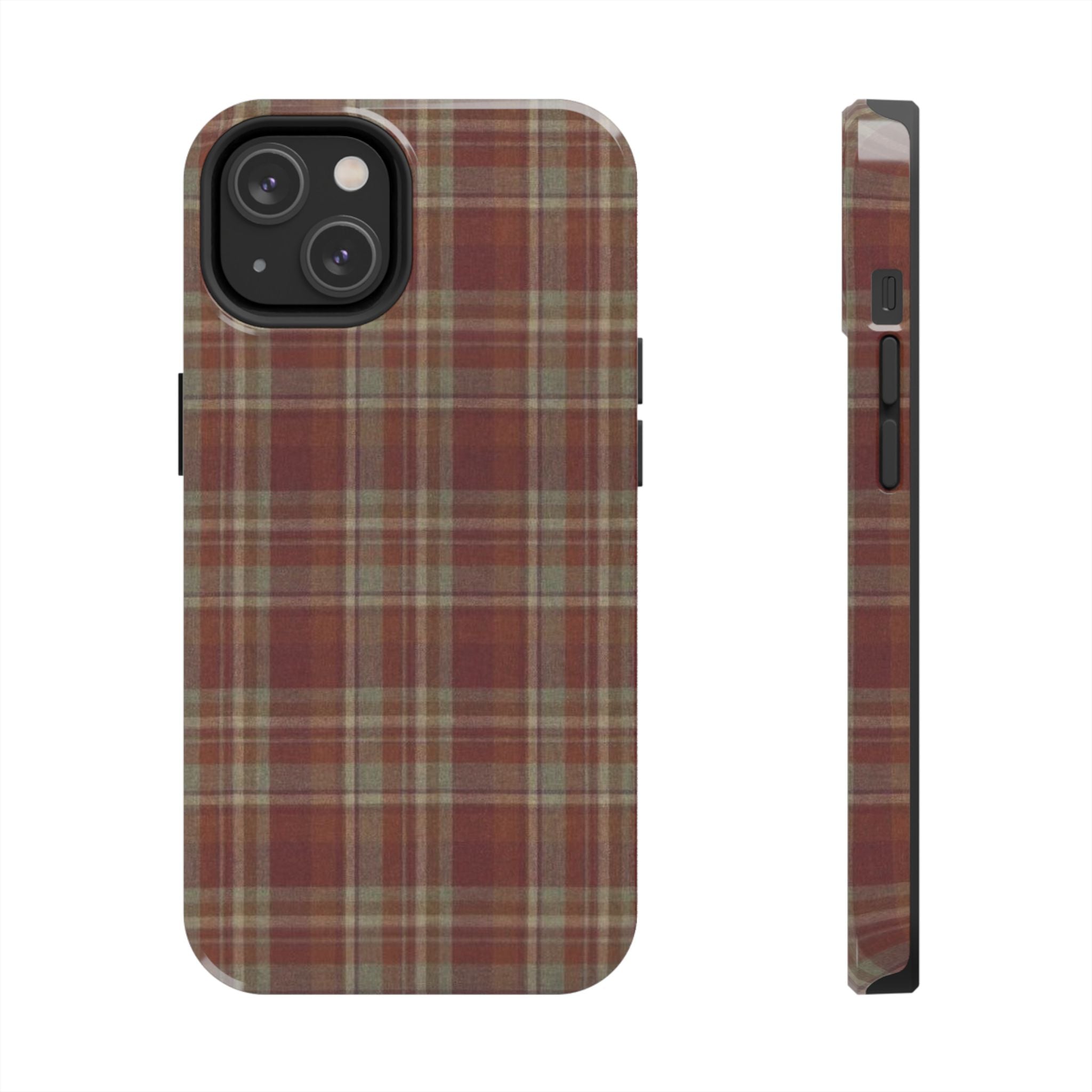 Autumn Plaid Tough Phone Case