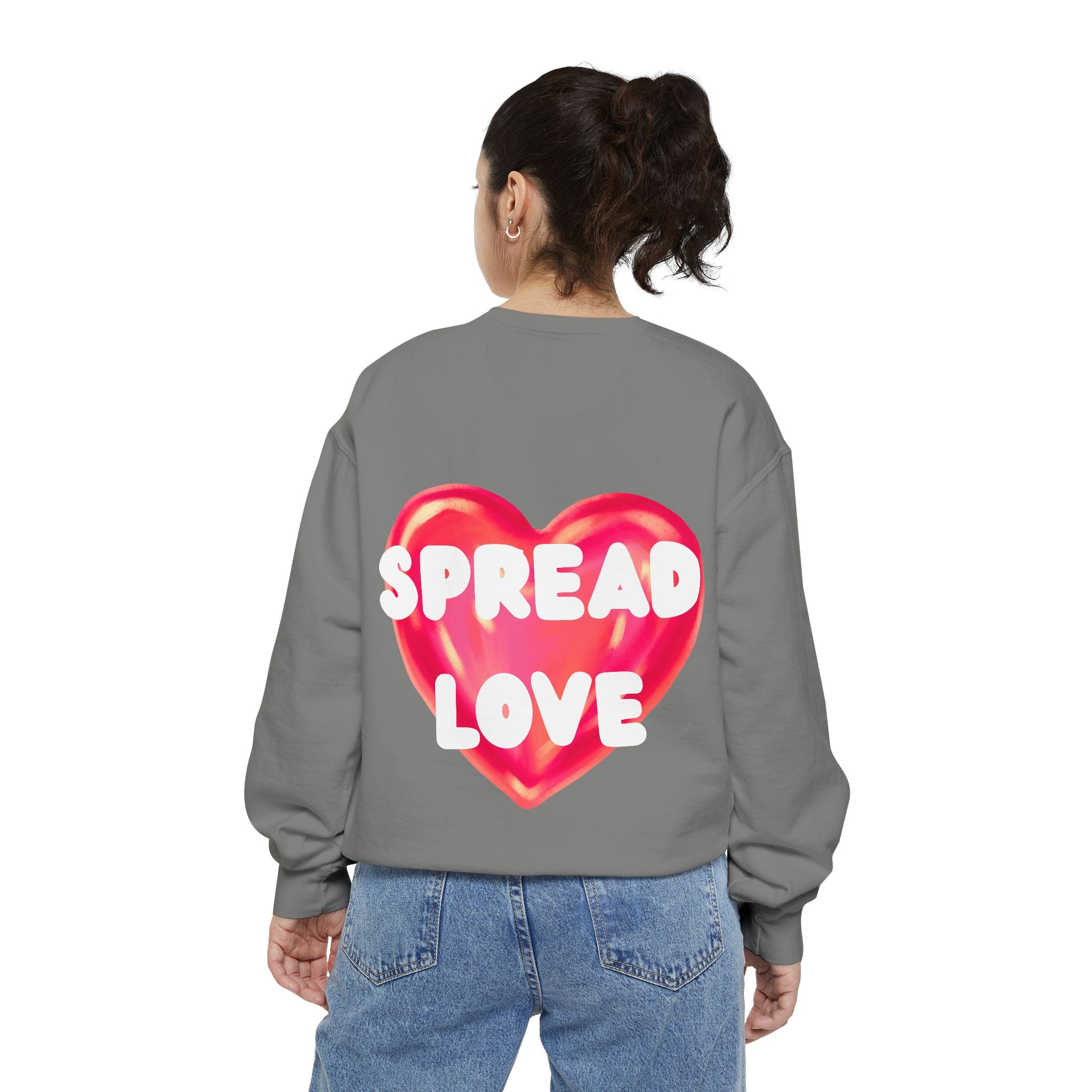 God Is Love Garment-Dyed Sweatshirt