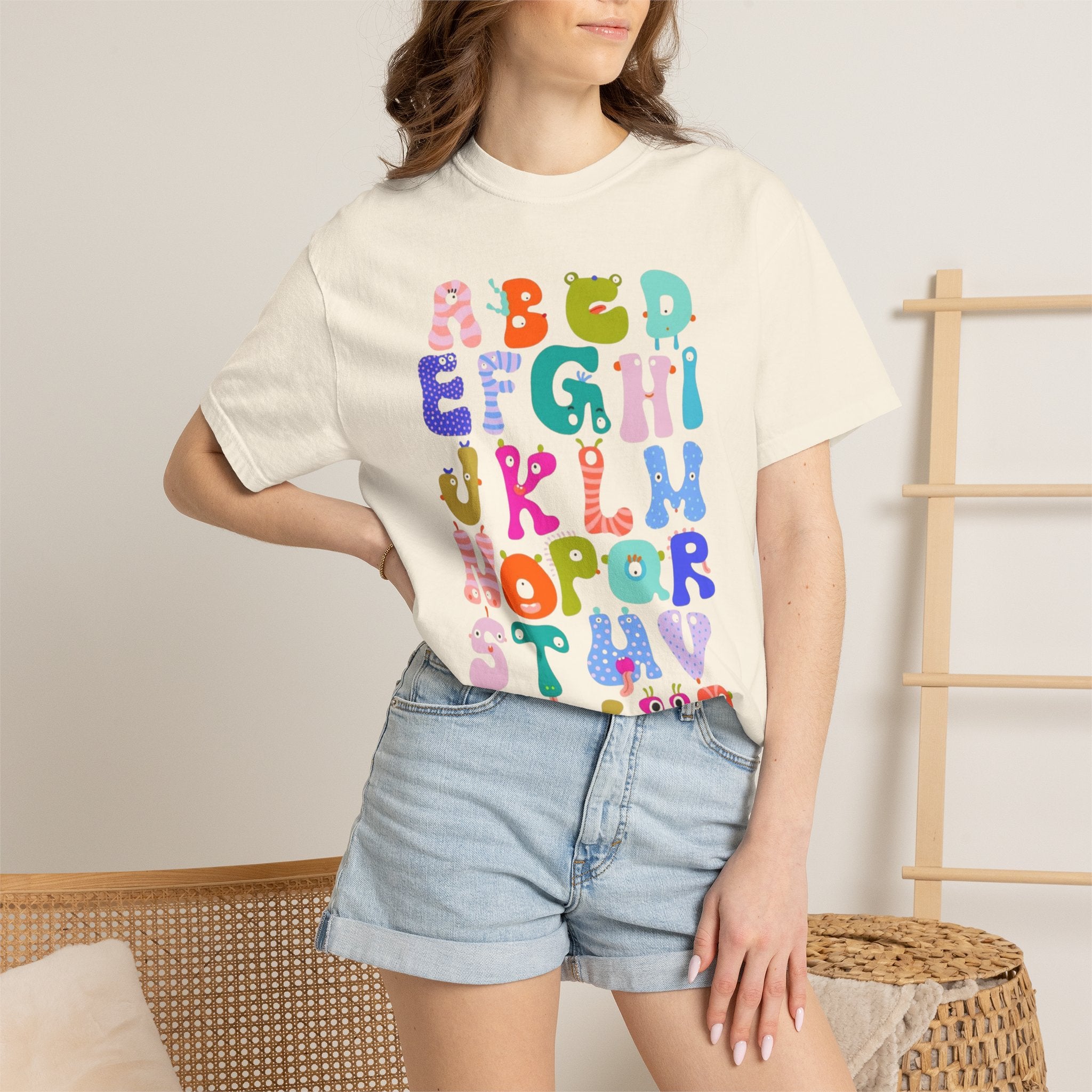 Funky Alphabet Tee