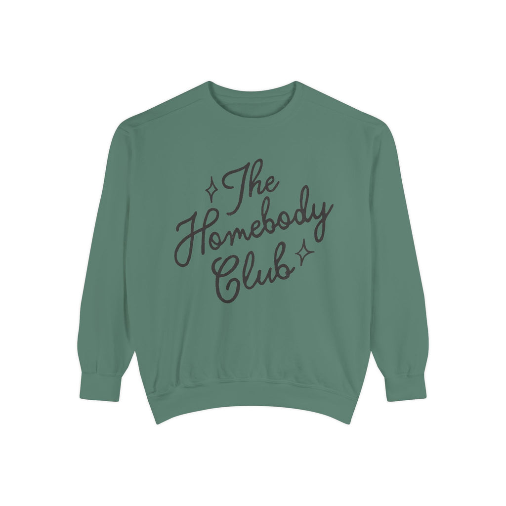 Homebody Club Garment-Dyed Sweatshirt