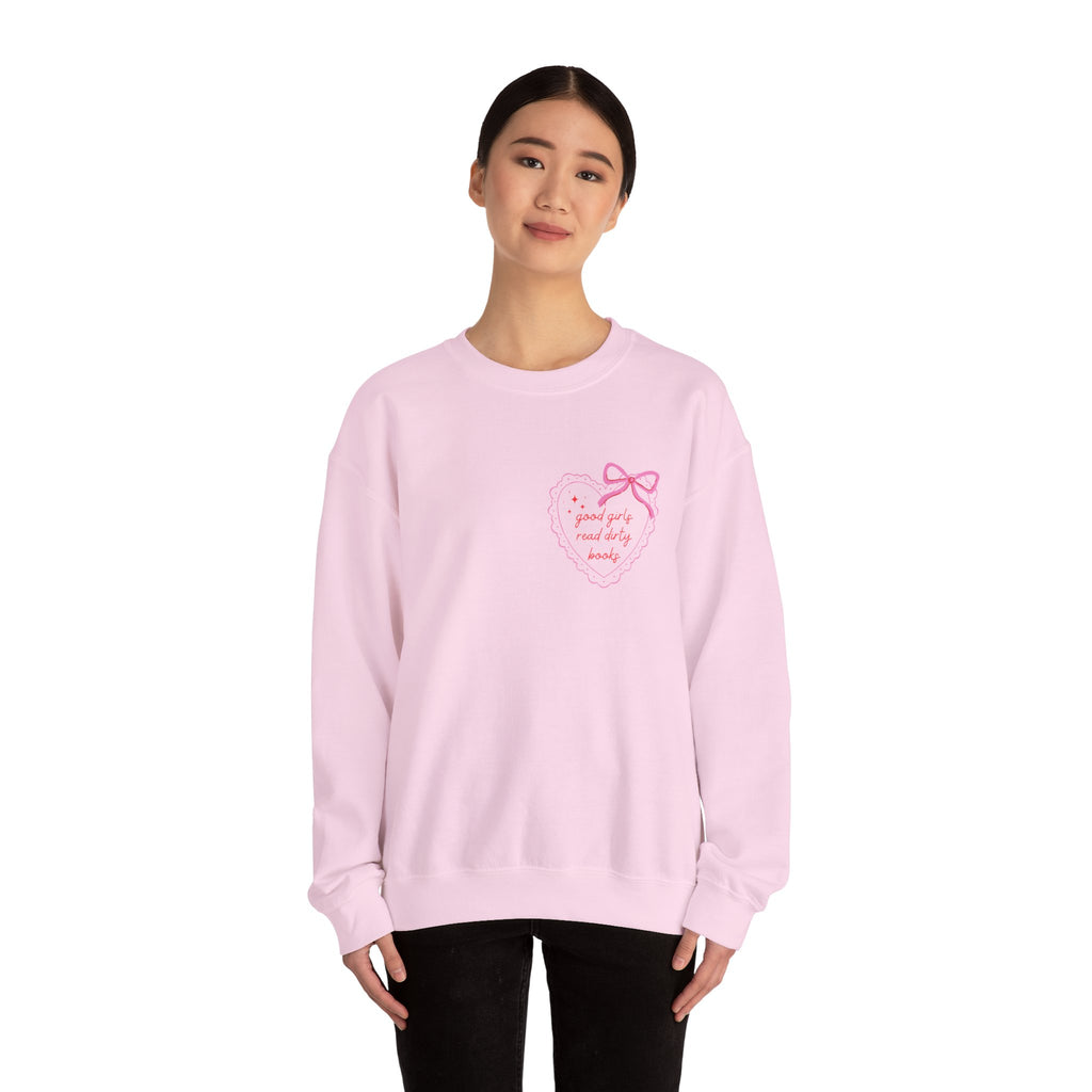 Cozy Book / Heart Sweatshirt