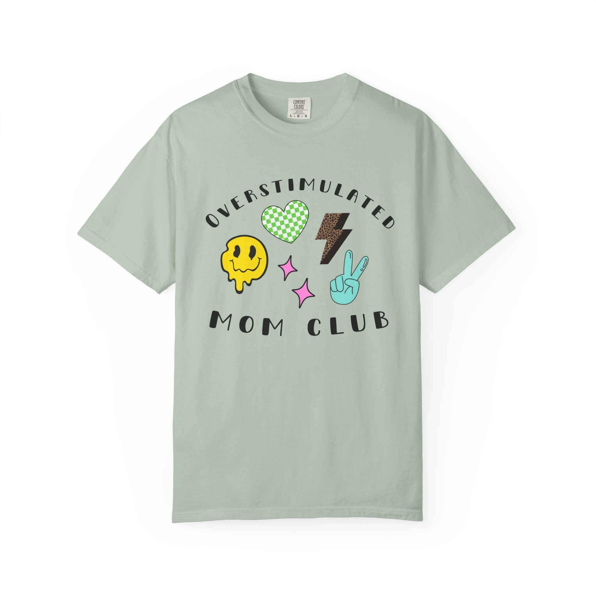 Overstimulated Mom Club T-Shirt