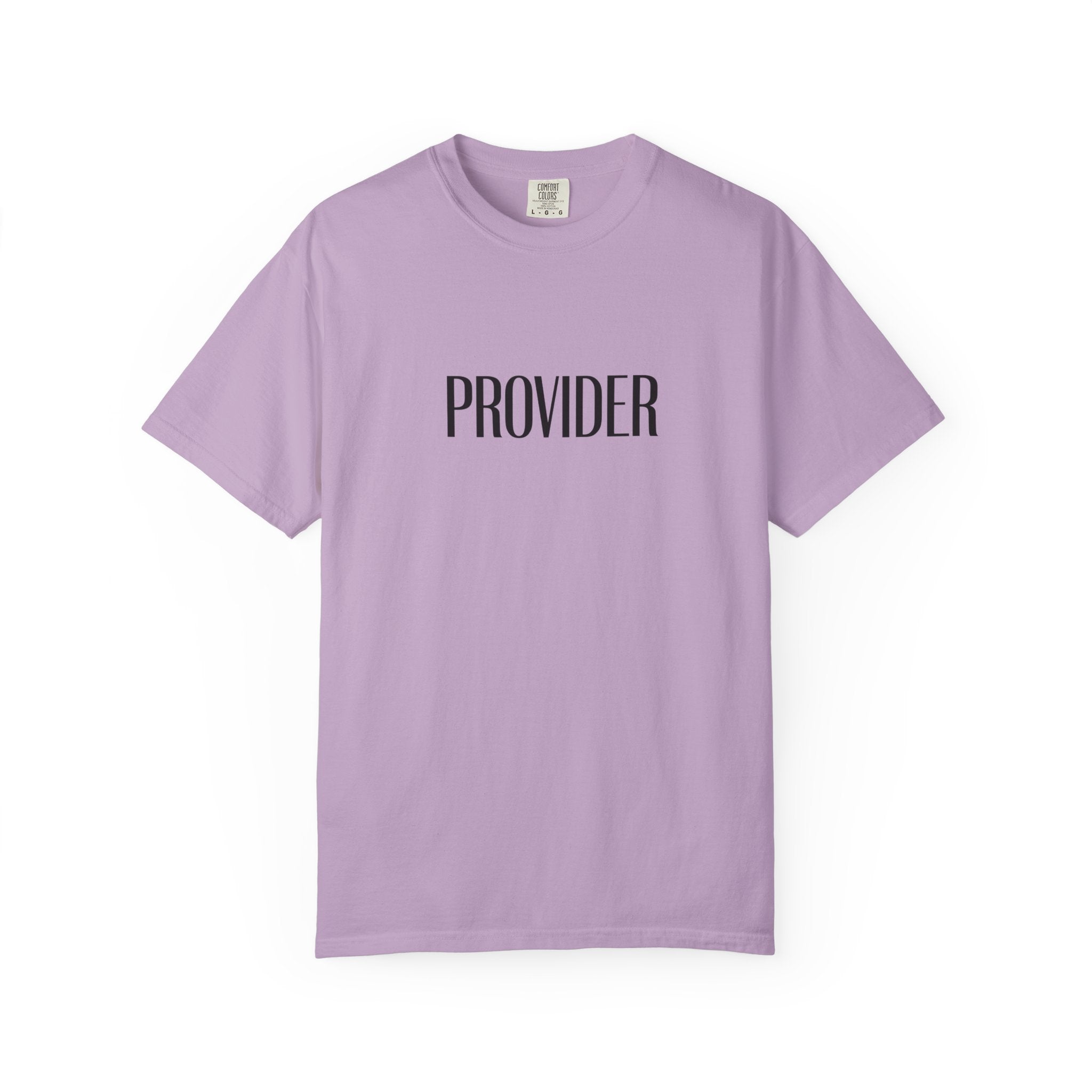 Provider Unisex Garment-Dyed T-shirt, Casual Tee