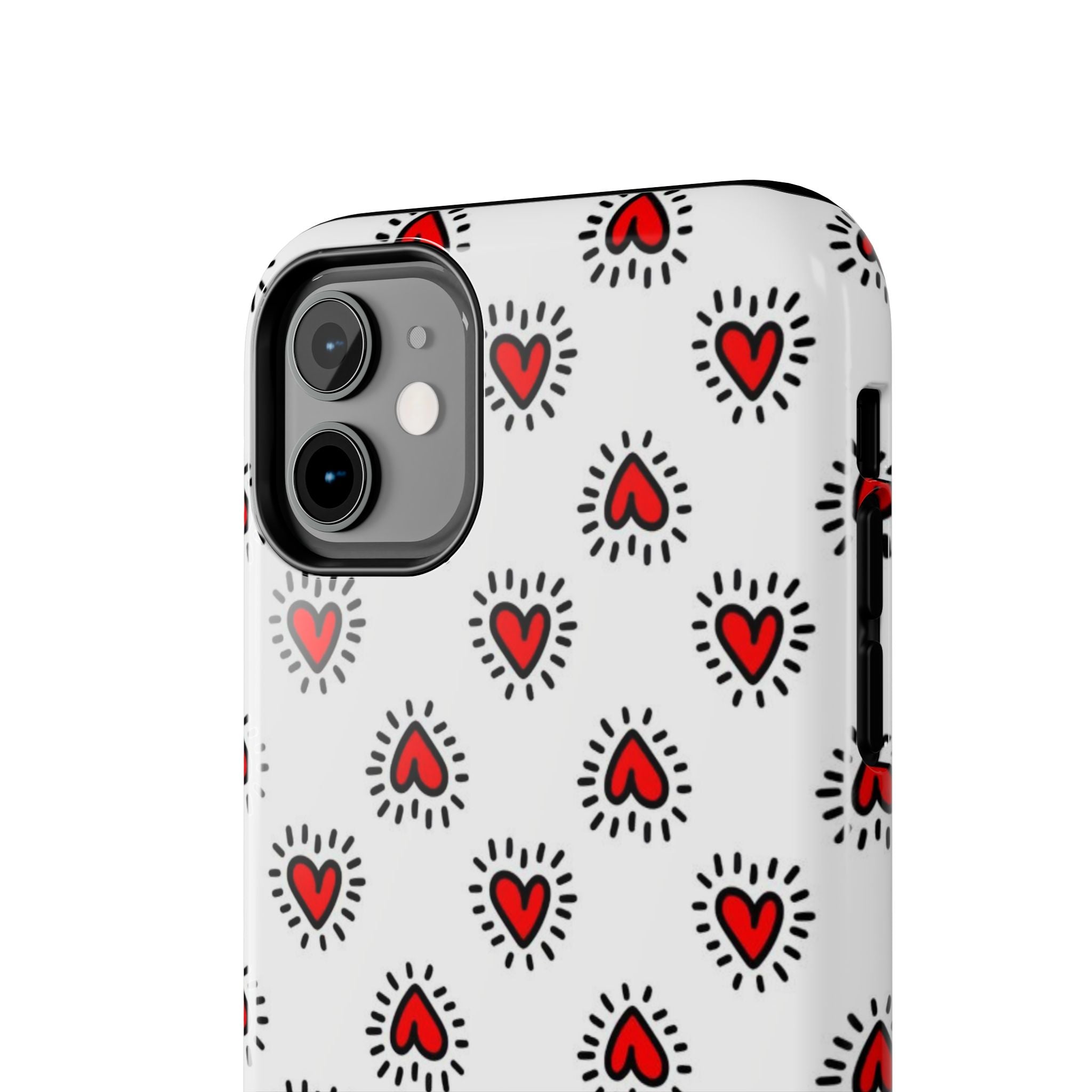 Heart Doodle Tough Phone Case