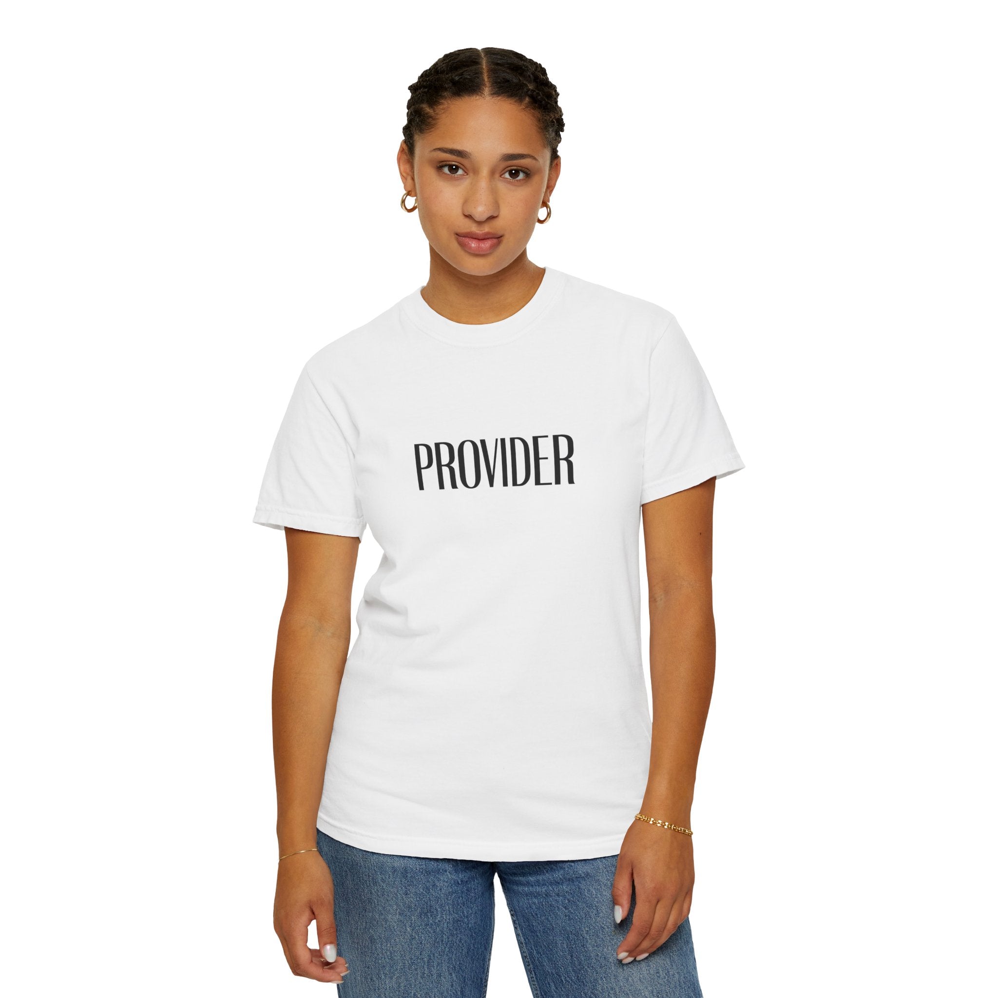 Provider Unisex Garment-Dyed T-shirt, Casual Tee