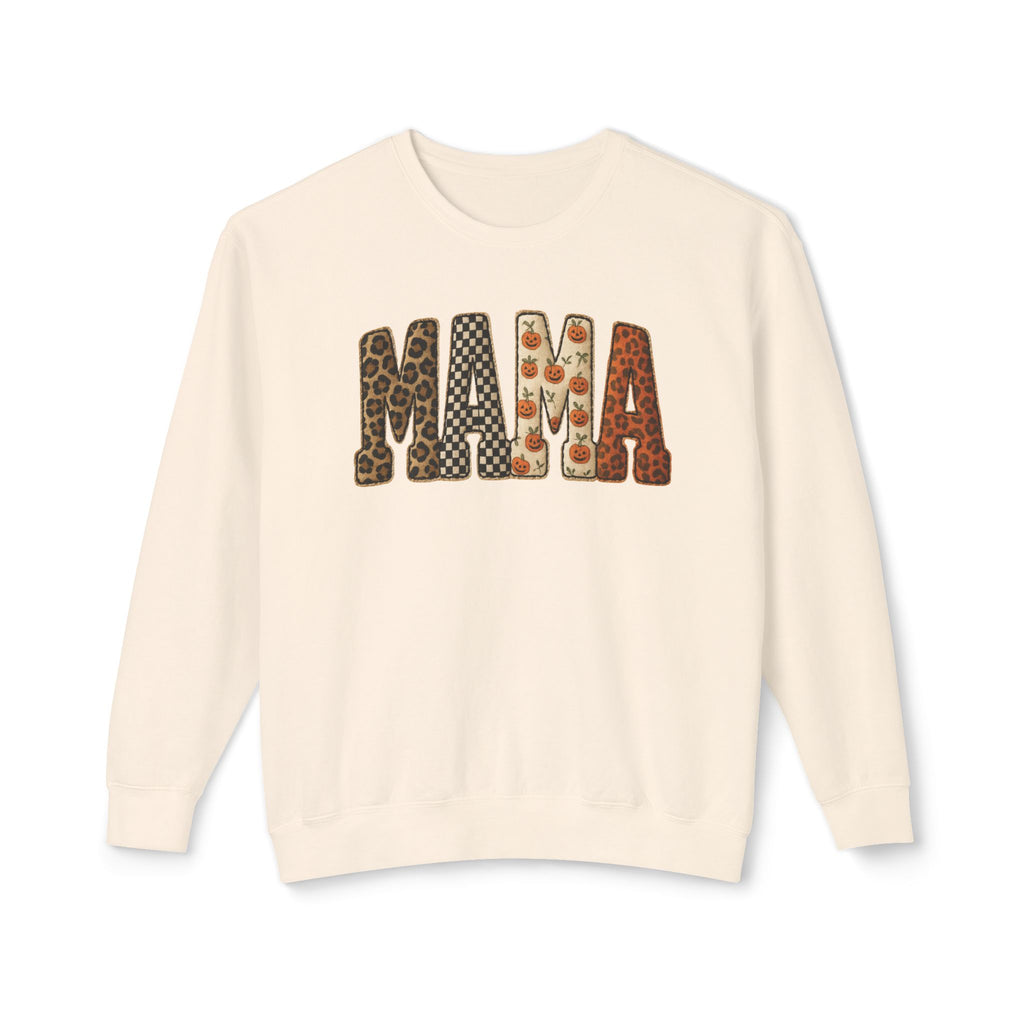 Mama Crewneck Sweatshirt - Stylish Gift for Moms, Casual Everyday Wear, Mother's Day, Family Gatherings, Cozy Lounge Wear