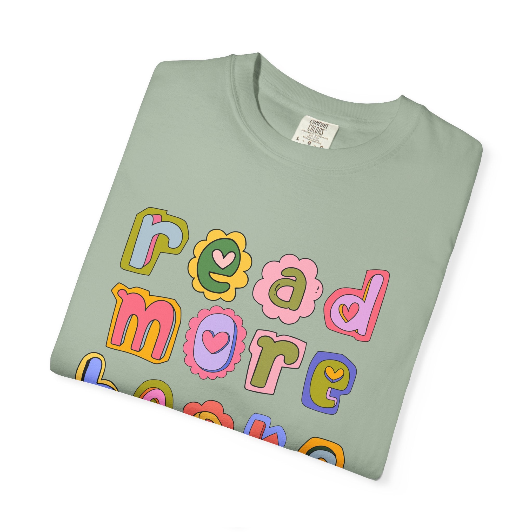 Colorful Read More Books T-Shirt