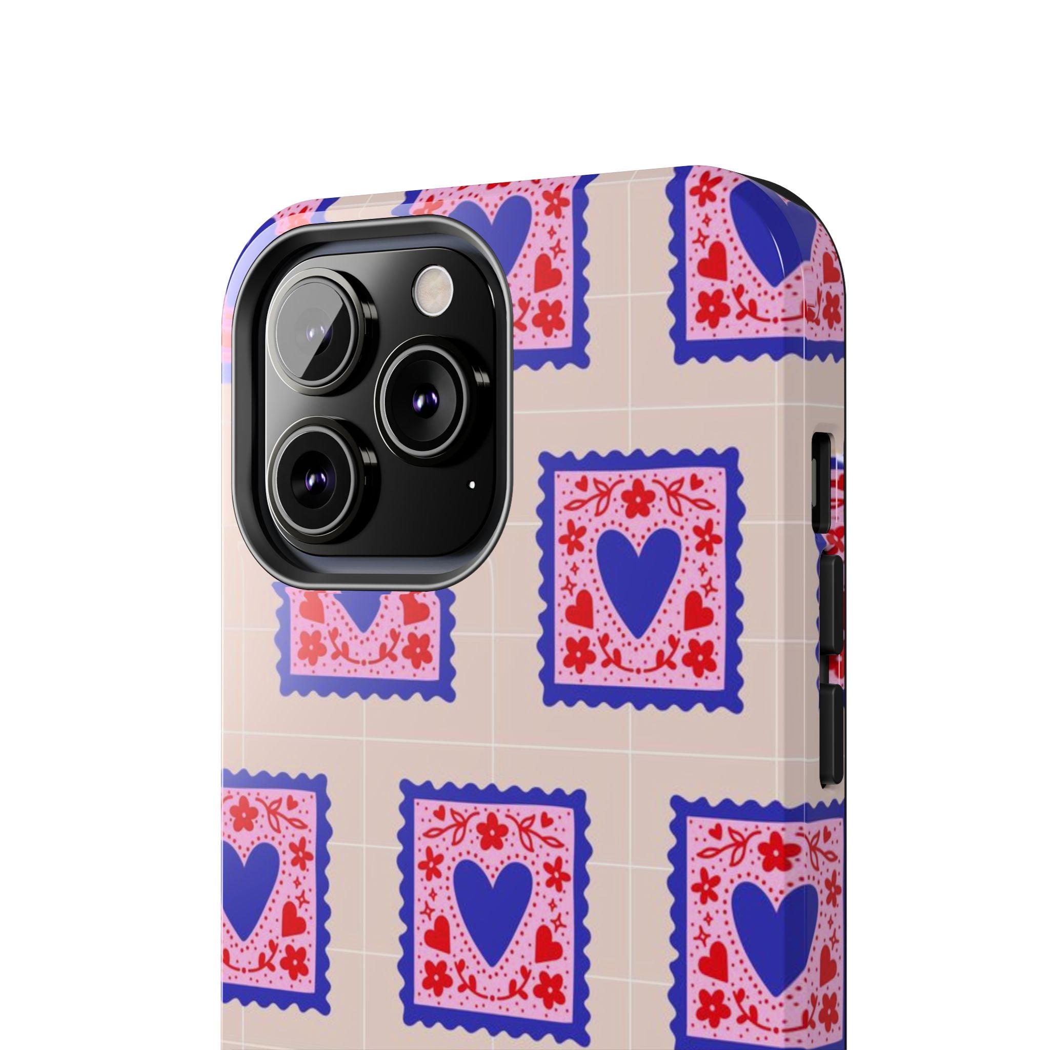Heart Stamp Tough Phone Case