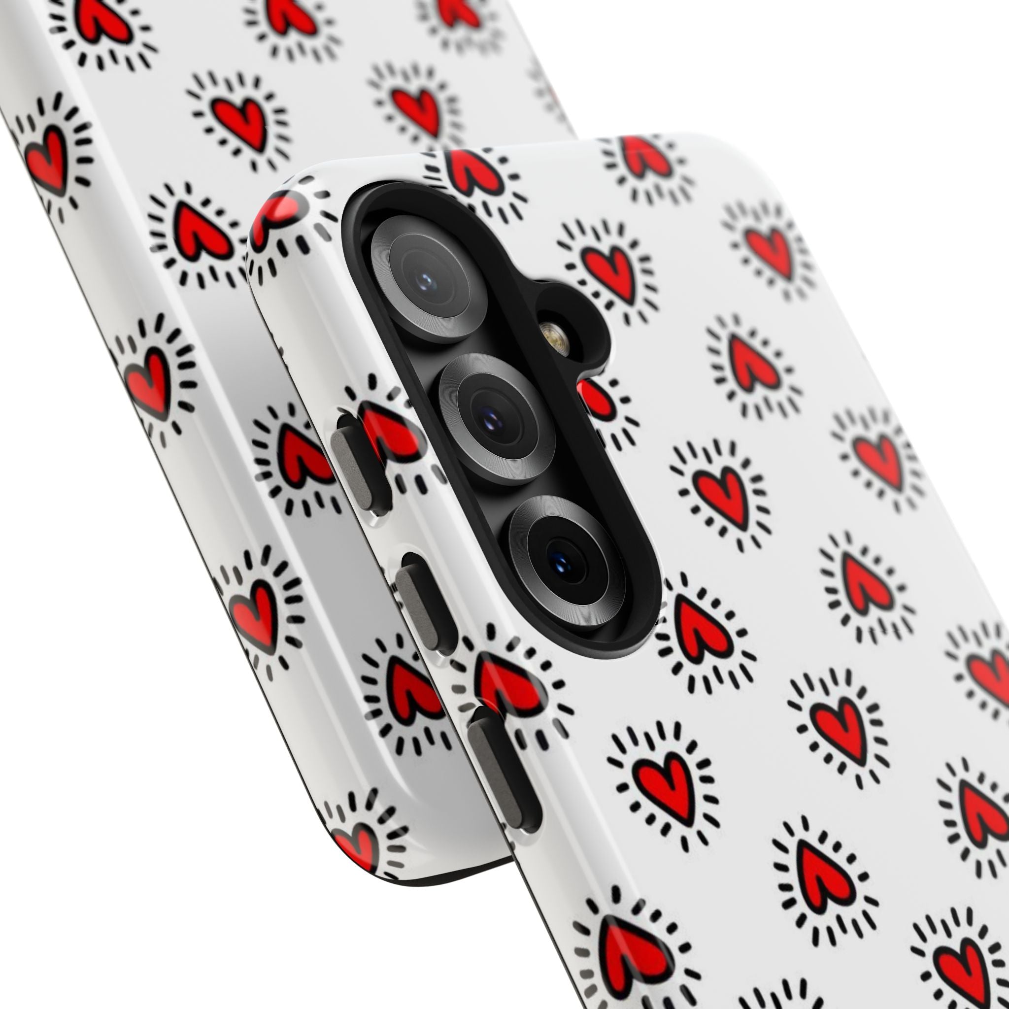 Heart Doodle Tough Phone Case