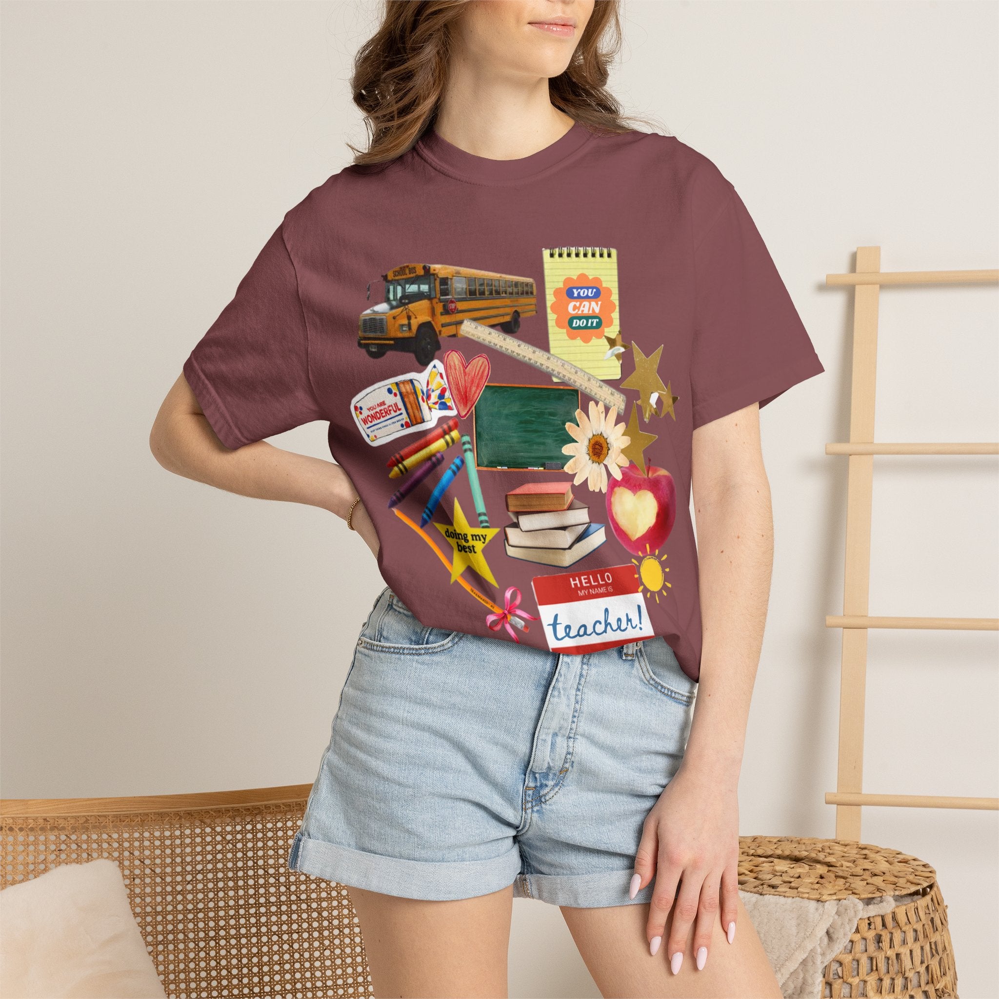 School Charm Tee